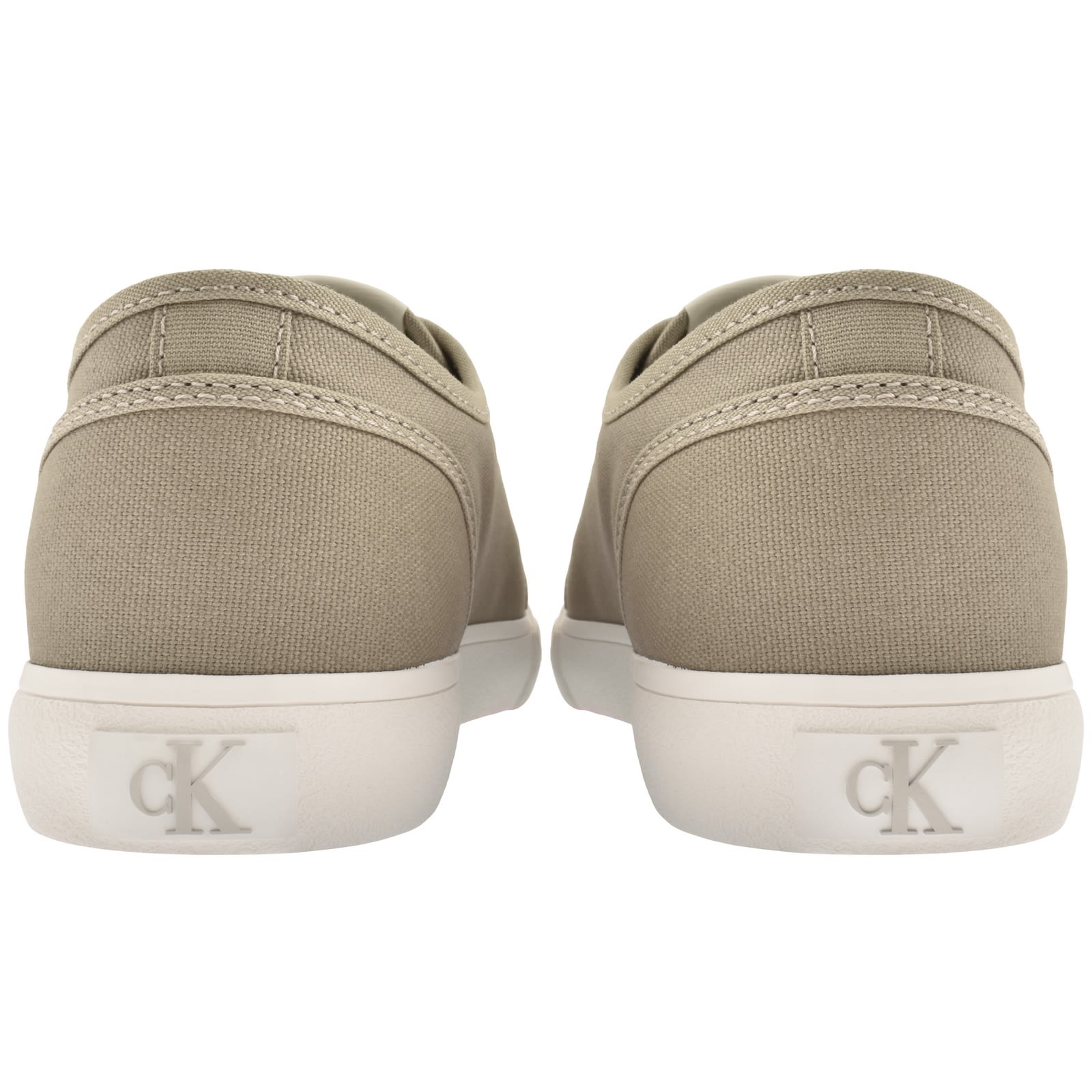 Calvin Klein Jeans Low Top Trainers Khaki