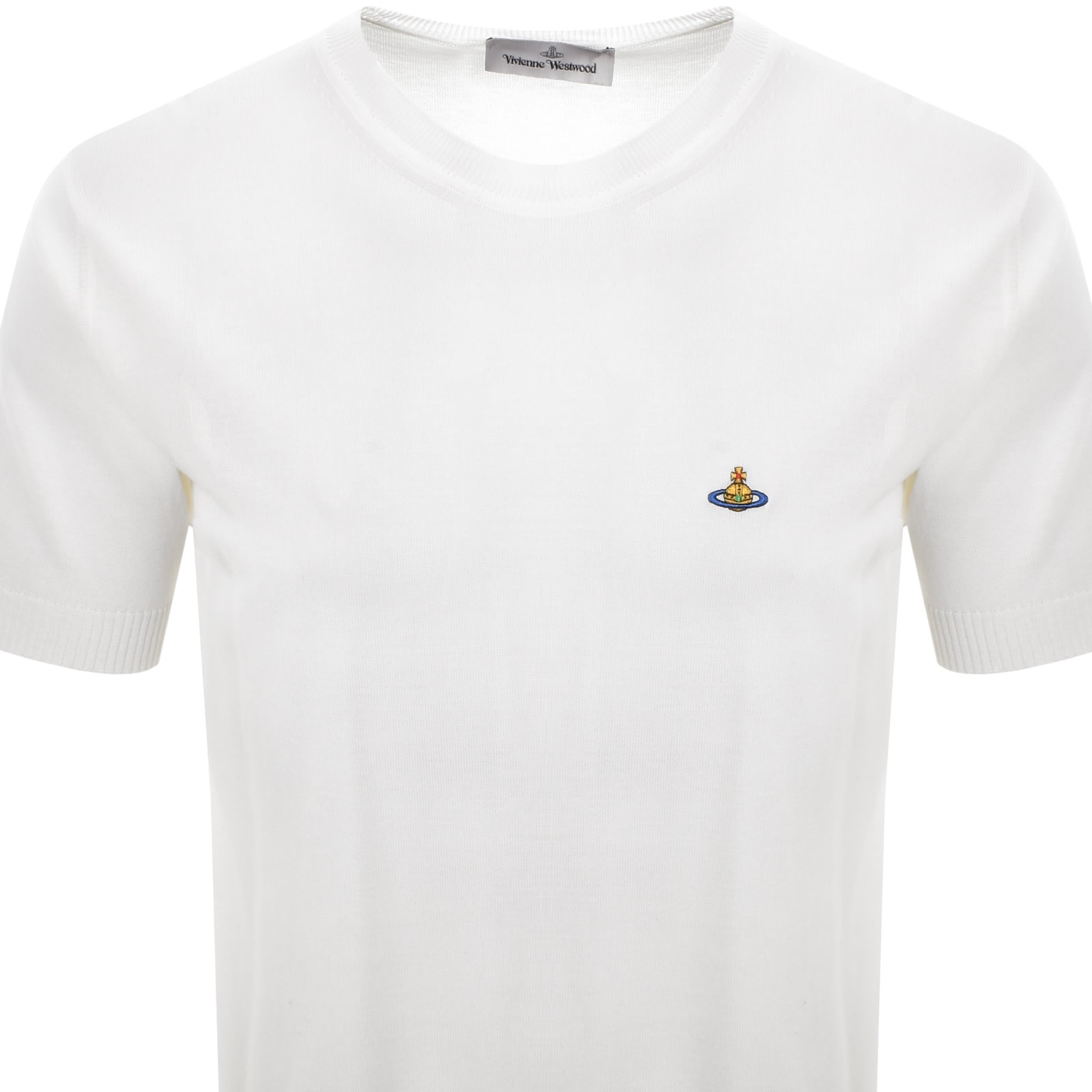 Vivienne Westwood White Classic Multicolor Orb T-shirt