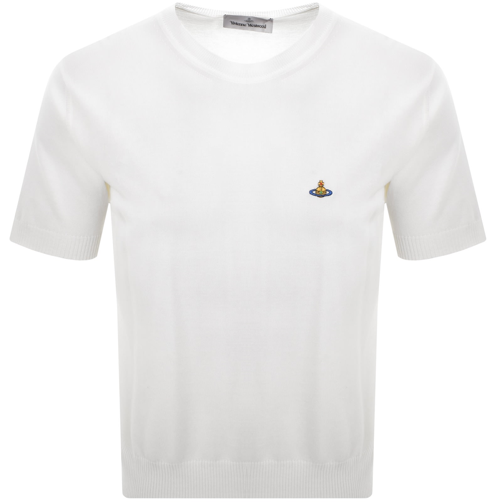 Vivienne Westwood White Classic Multicolor Orb T-shirt