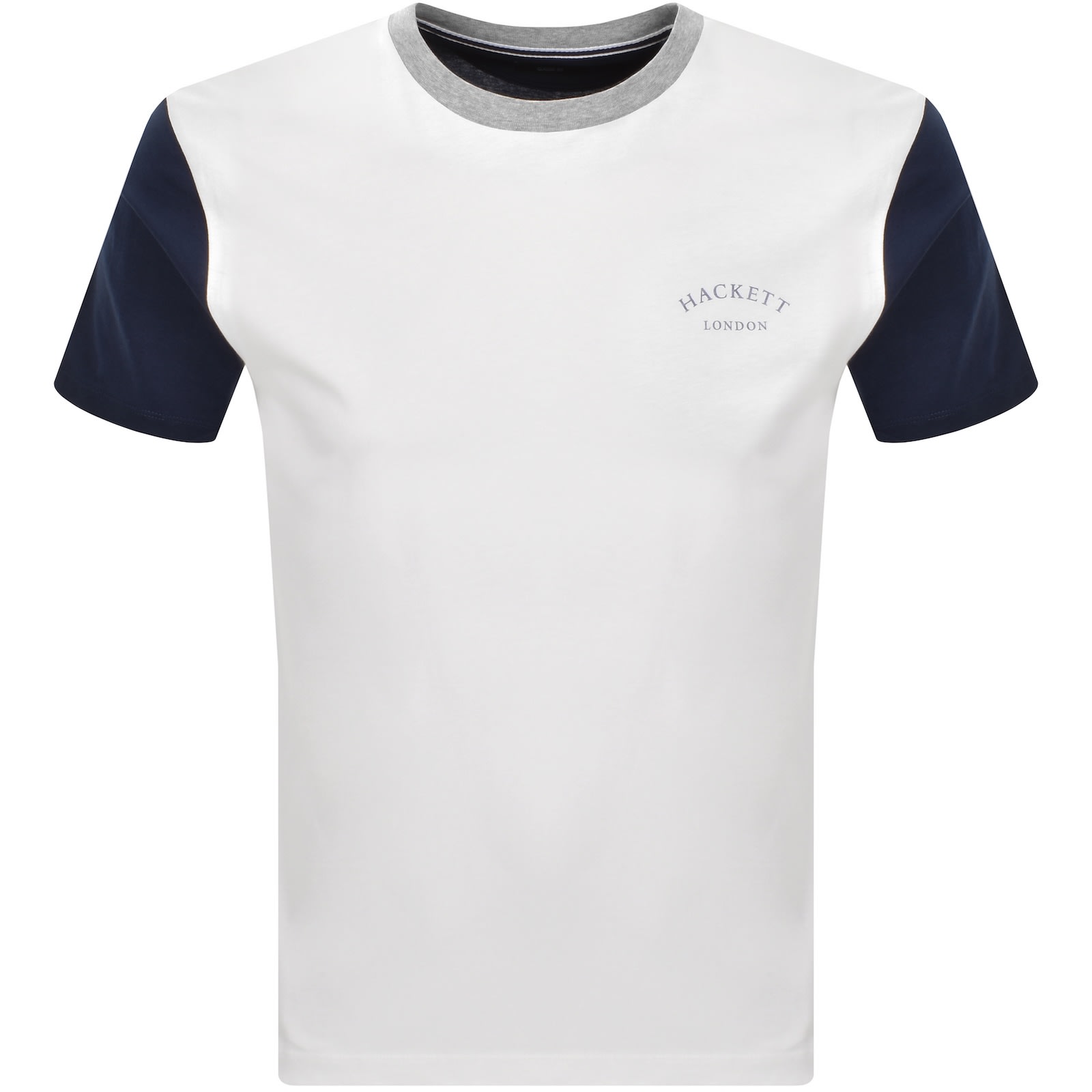 HACKETT HACKETT HERITAGE ESSENTIAL T SHIRT WHITE