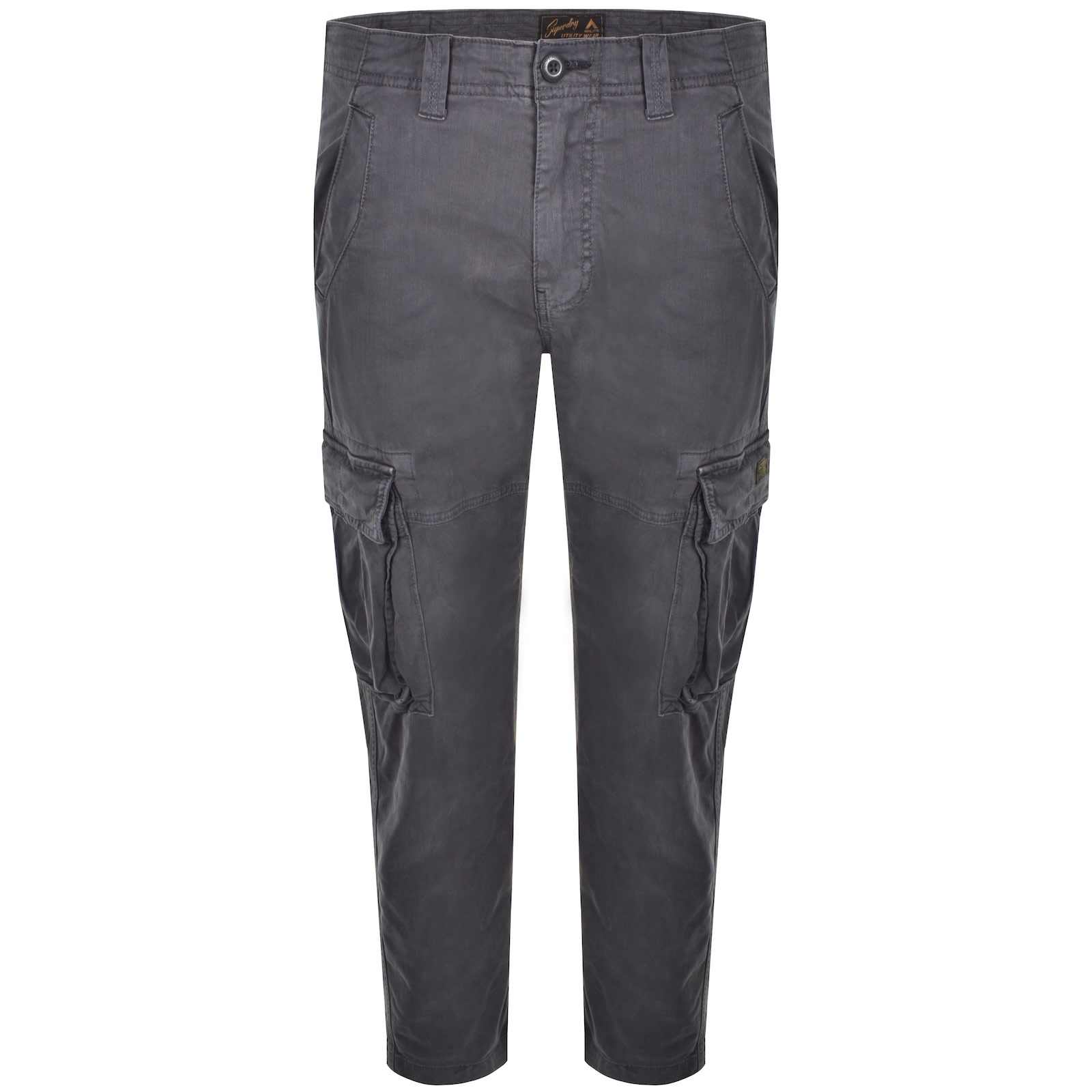 Superdry Core Cargo Trousers Grey In Gray