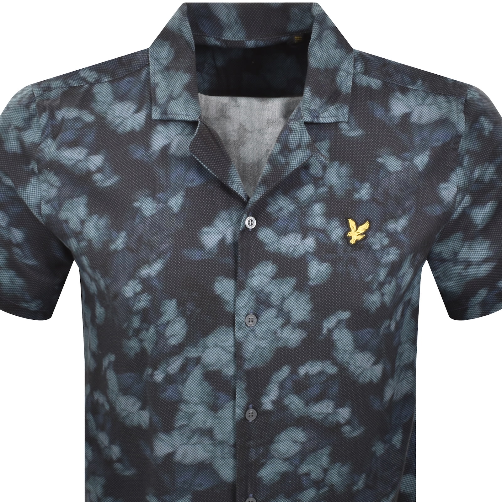 Lyle & Scott Lyle And Scott Floral Print Shirt Navy In Multi