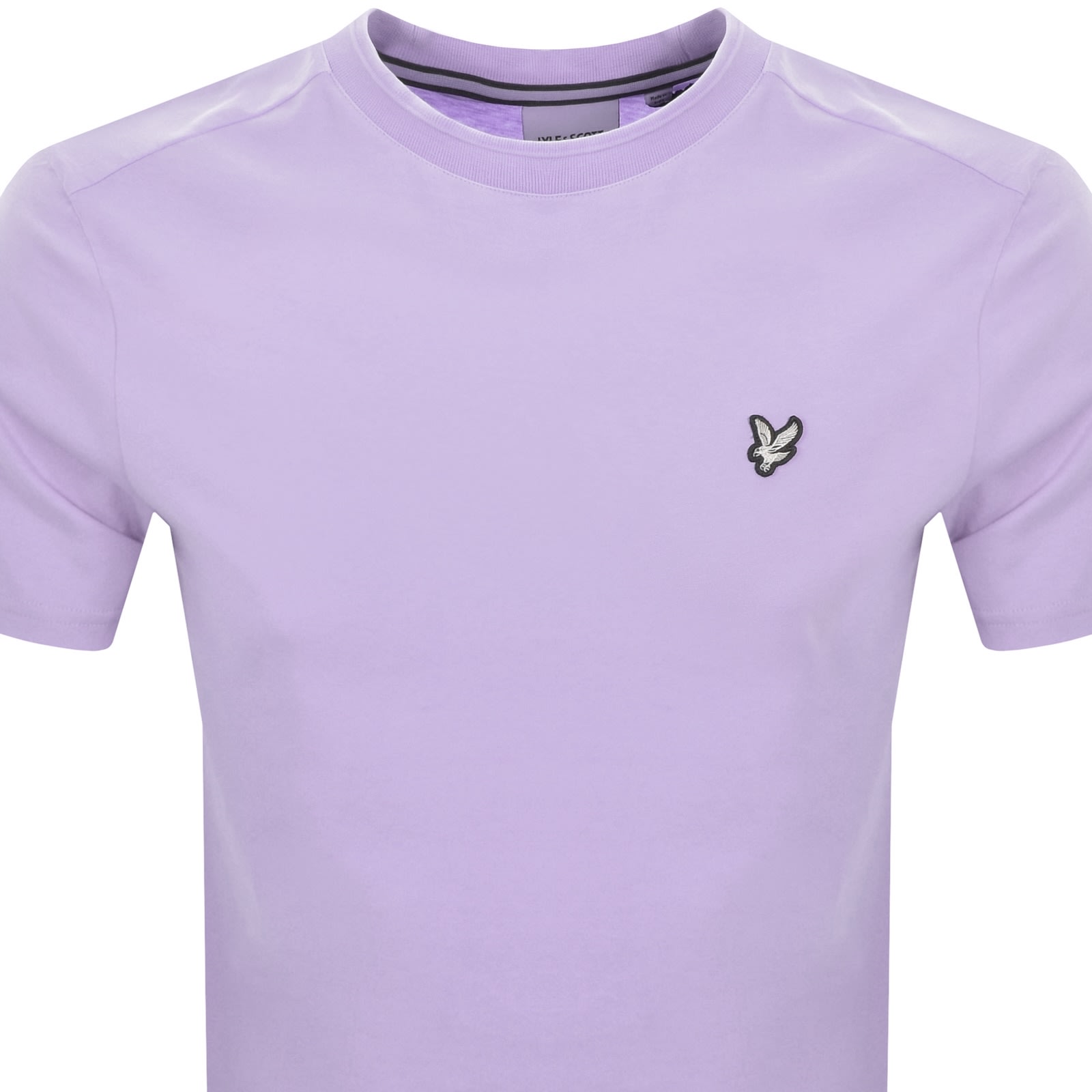 Lyle & Scott Lyle And Scott Crew Neck T Shirt Purple In Purple