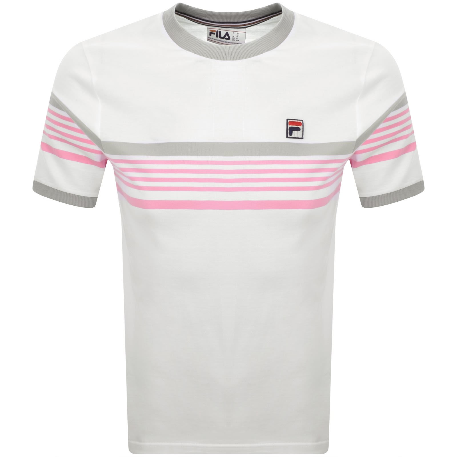Fila Vintage James T Shirt White