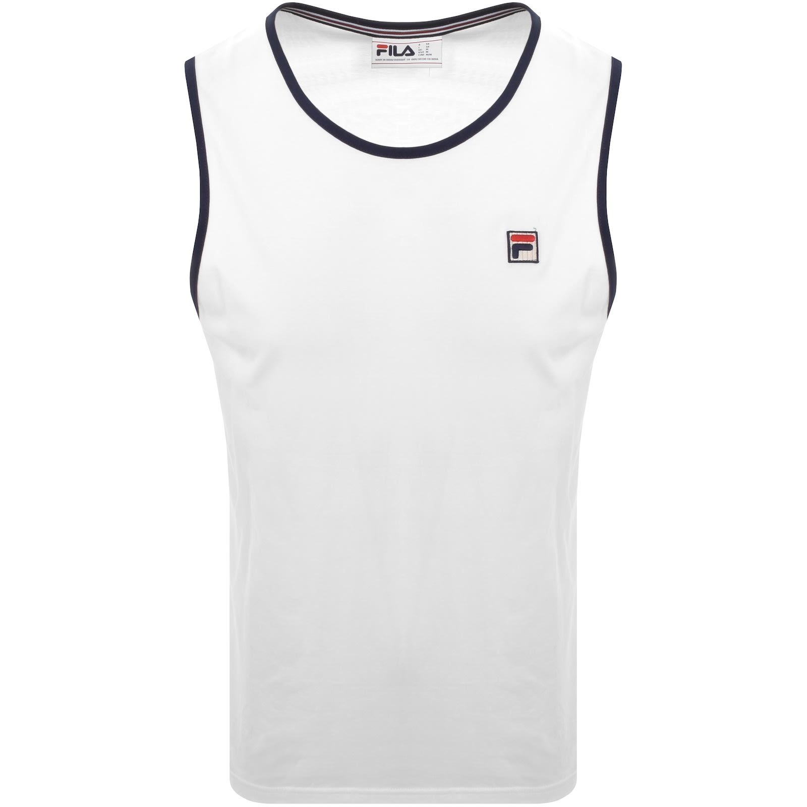 Fila Vintage Robin Logo Vest White