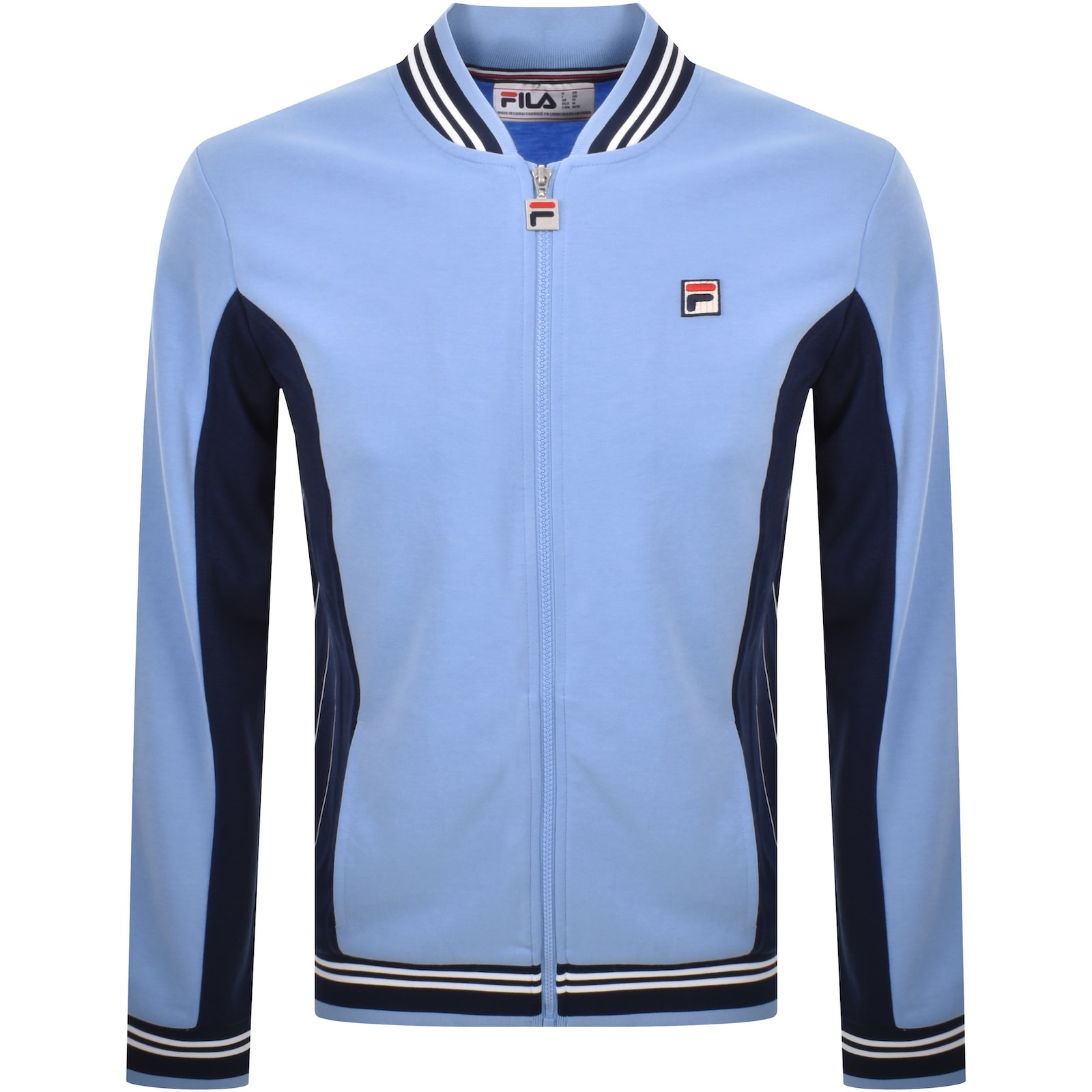 Fila Vintage Settanta Zip Track Top Blue