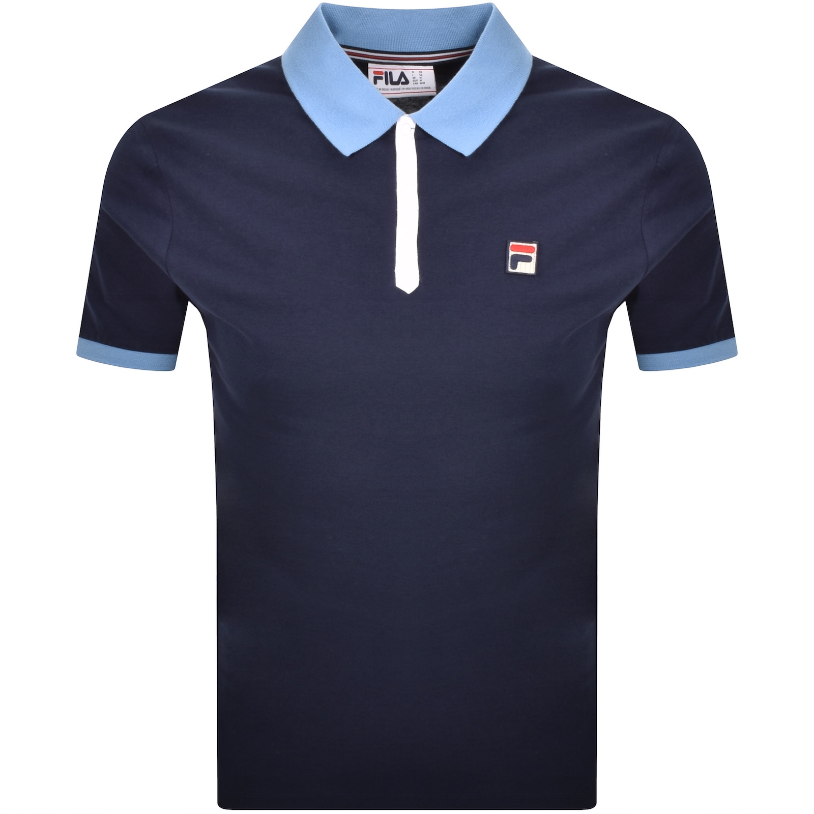 Fila Vintage Panatta 2 Polo T Shirt Navy