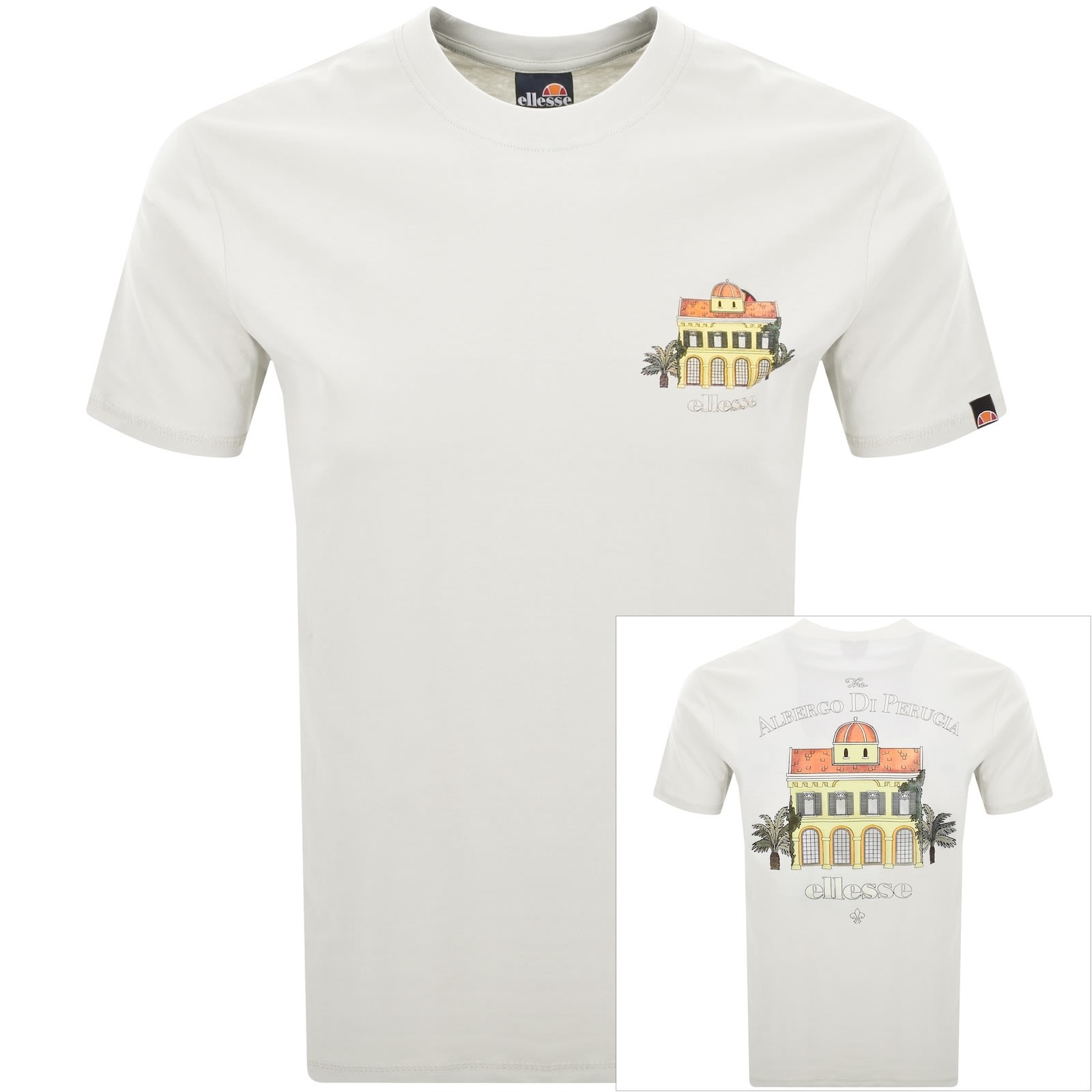 Ellesse Plazzo Logo T Shirt White