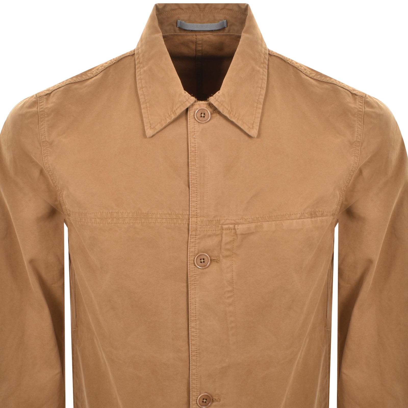 Norse Projects Marcus Canvas Overshirt Brown In Brown