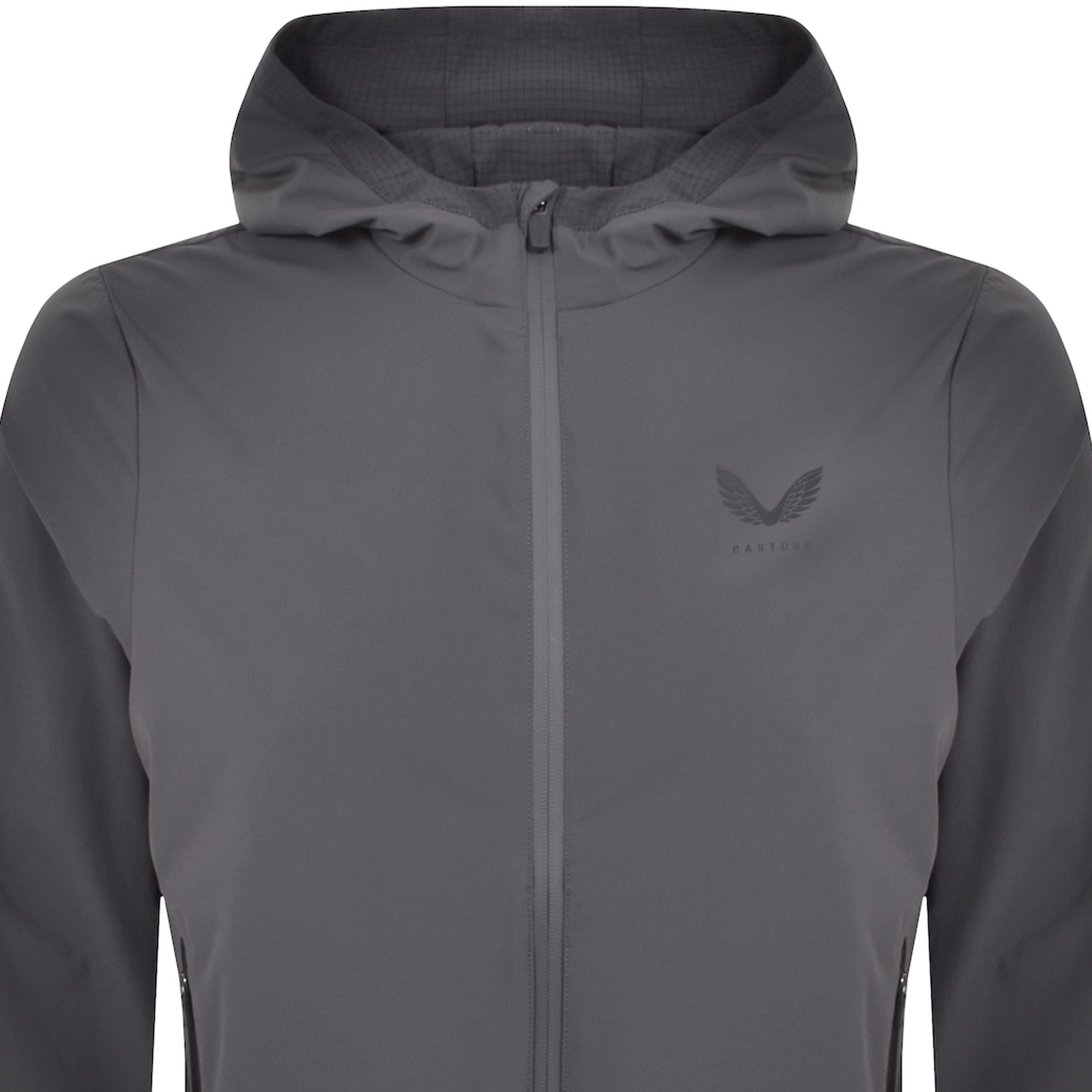 Castore Flex Lifestyle Woven Jacket Grey In Gray