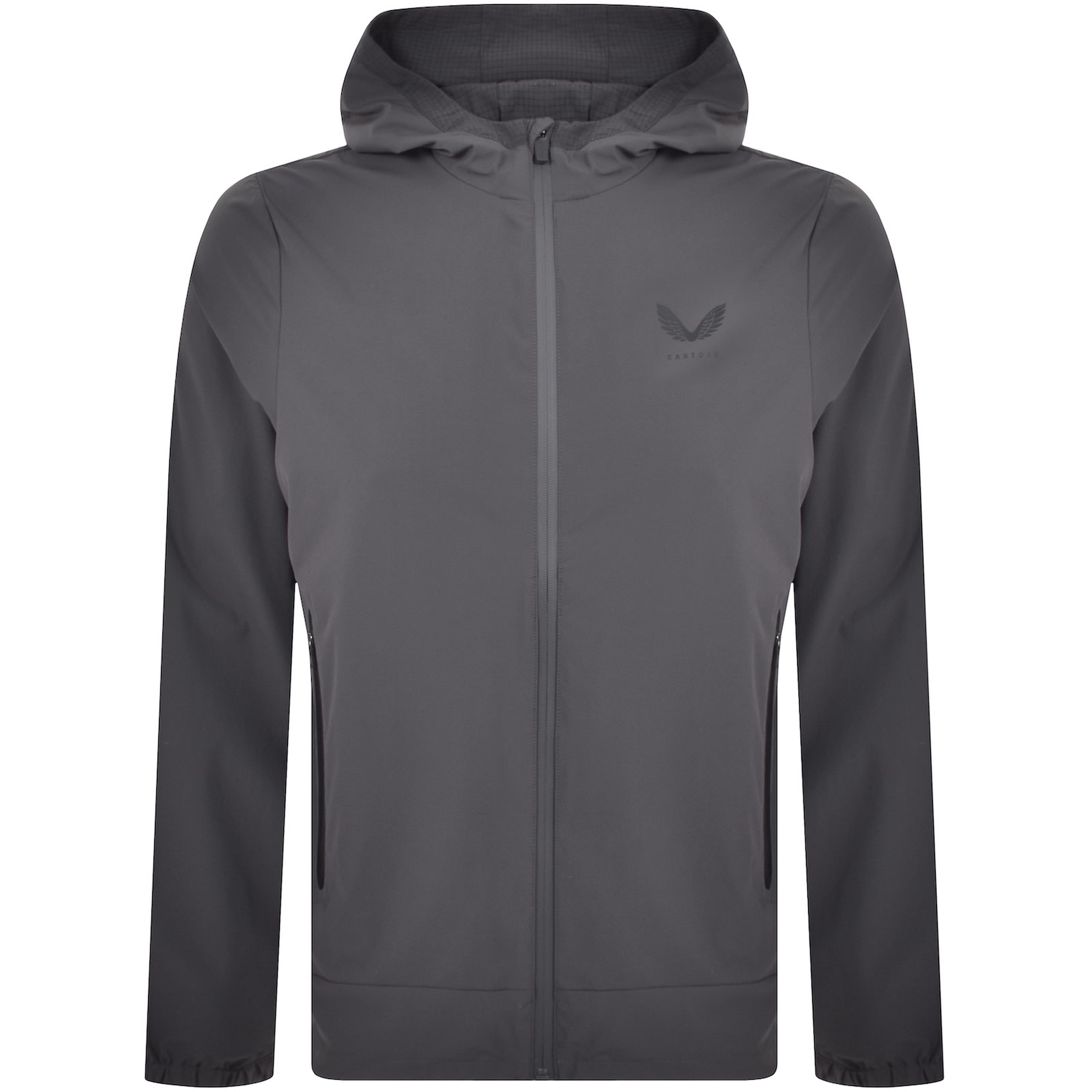 Castore Flex Lifestyle Woven Jacket Grey In Gray