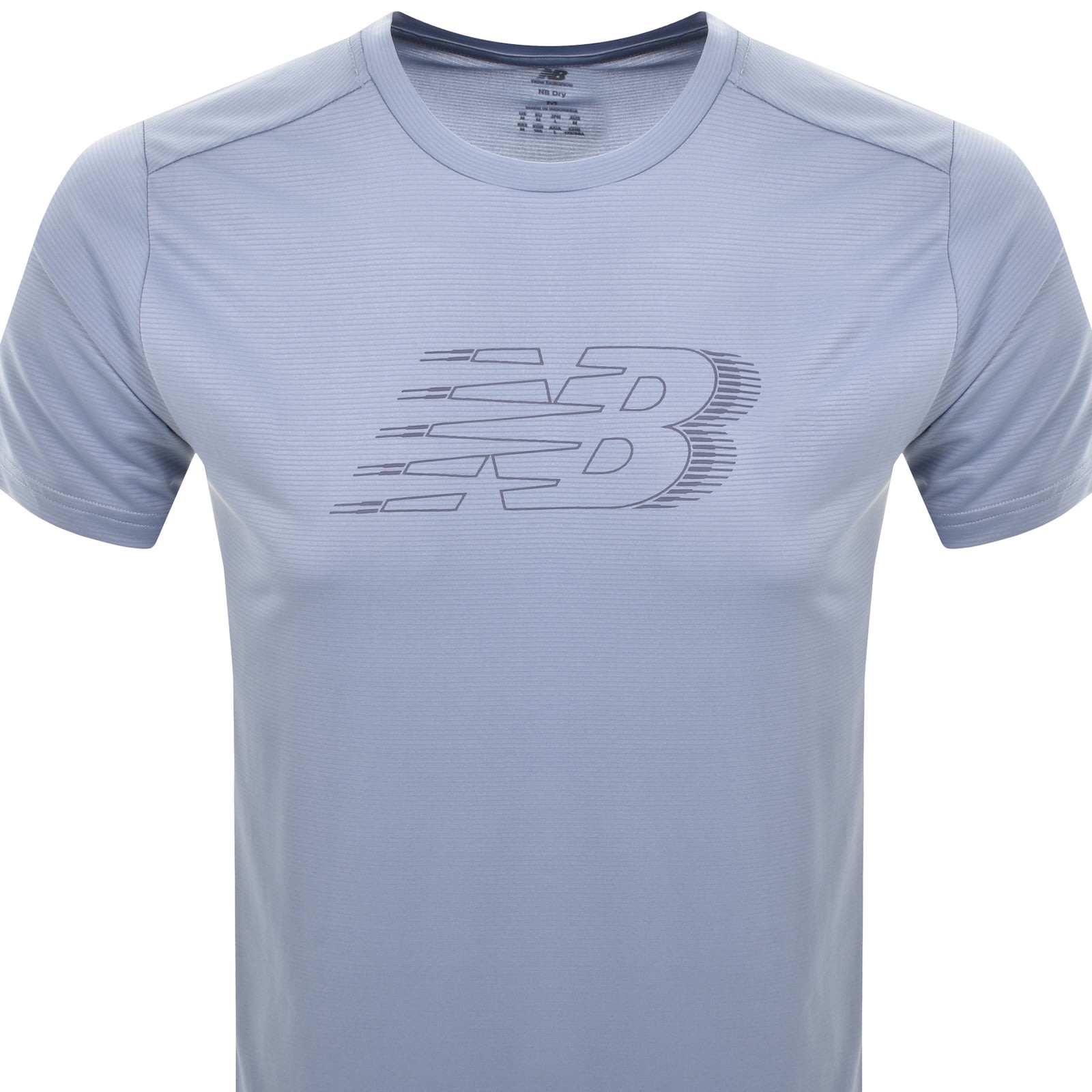NEW BALANCE NEW BALANCE LOGO T SHIRT BLUE