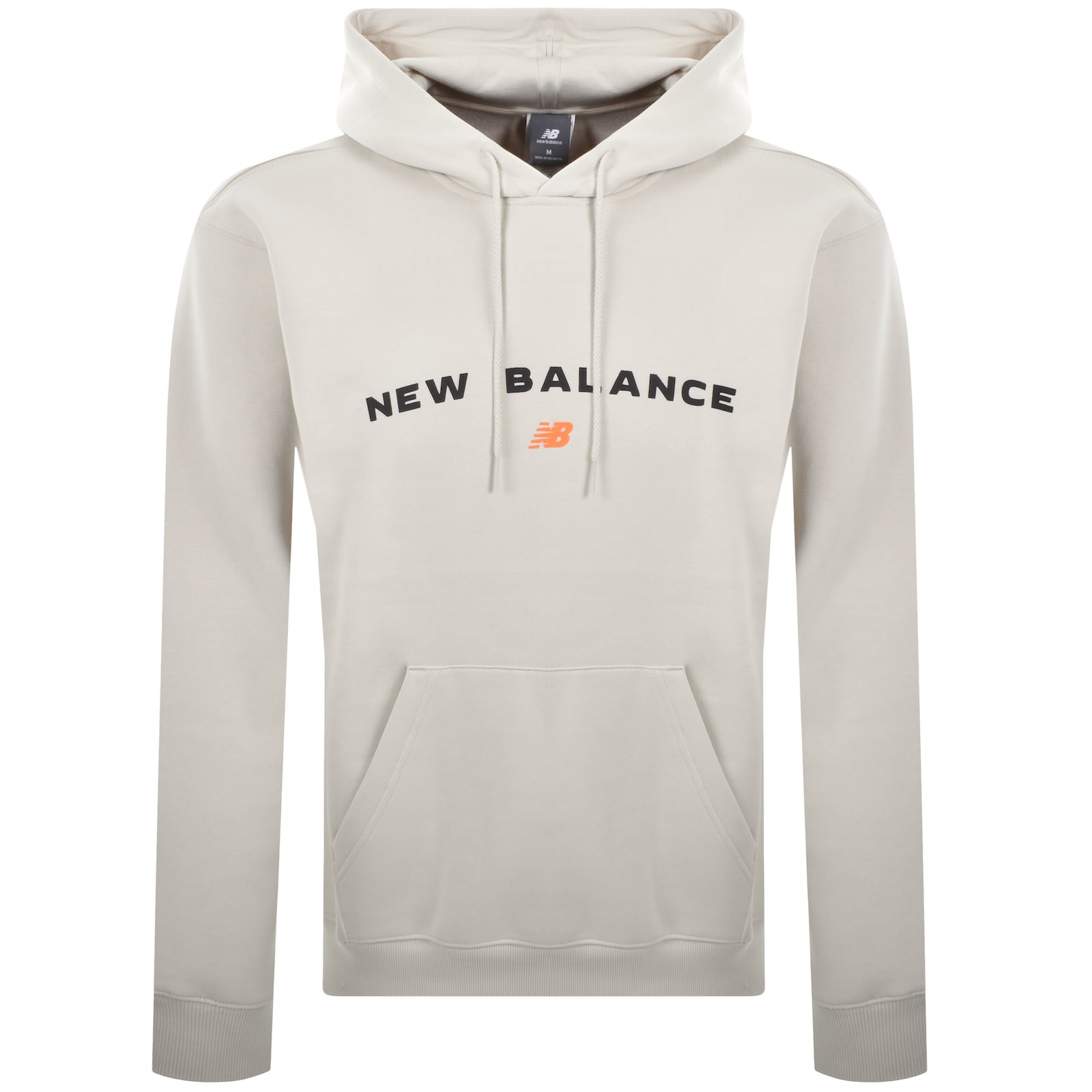New Balance Graphic Logo Hoodie Beige