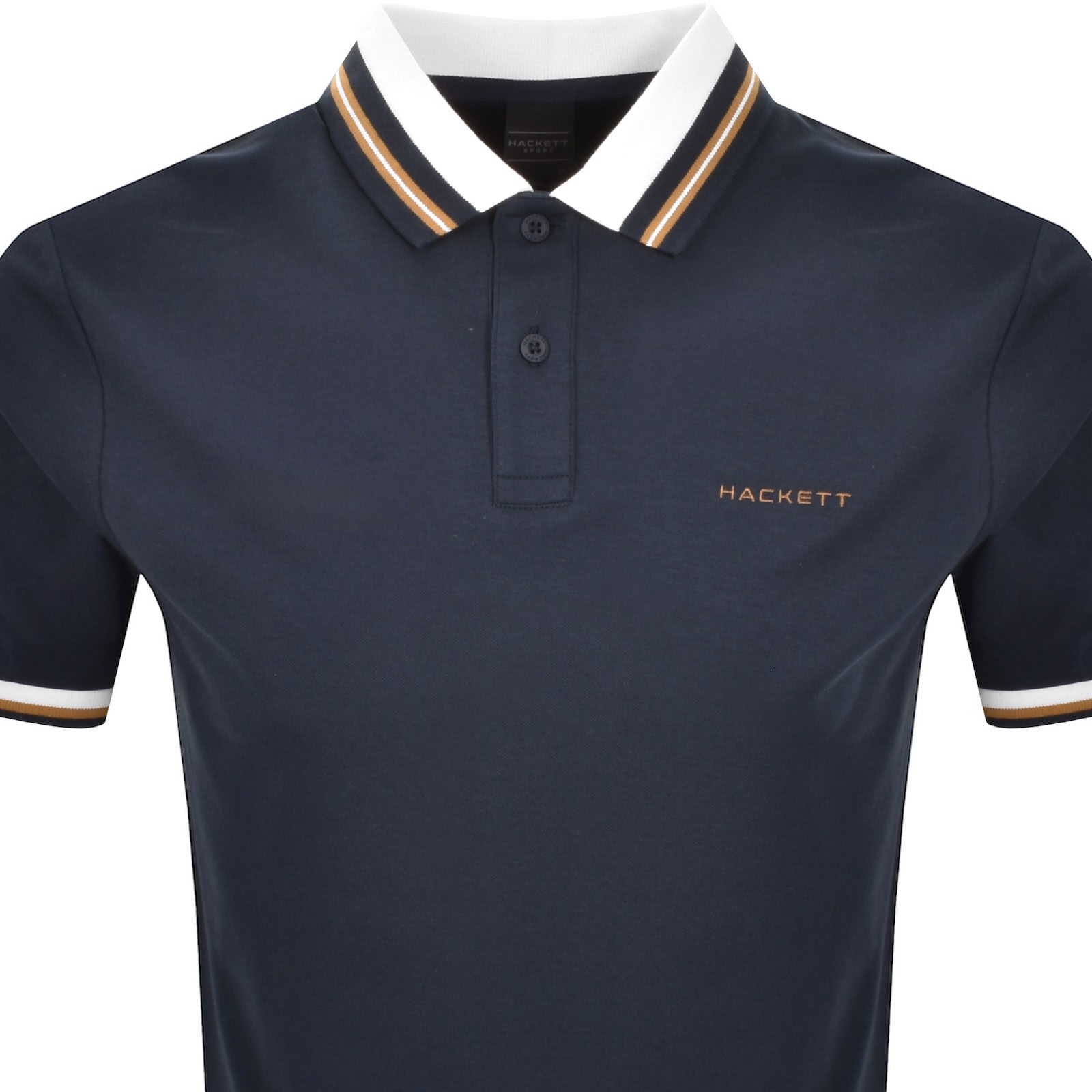 HACKETT HACKETT SPORT RESORT COLLAR POLO NAVY