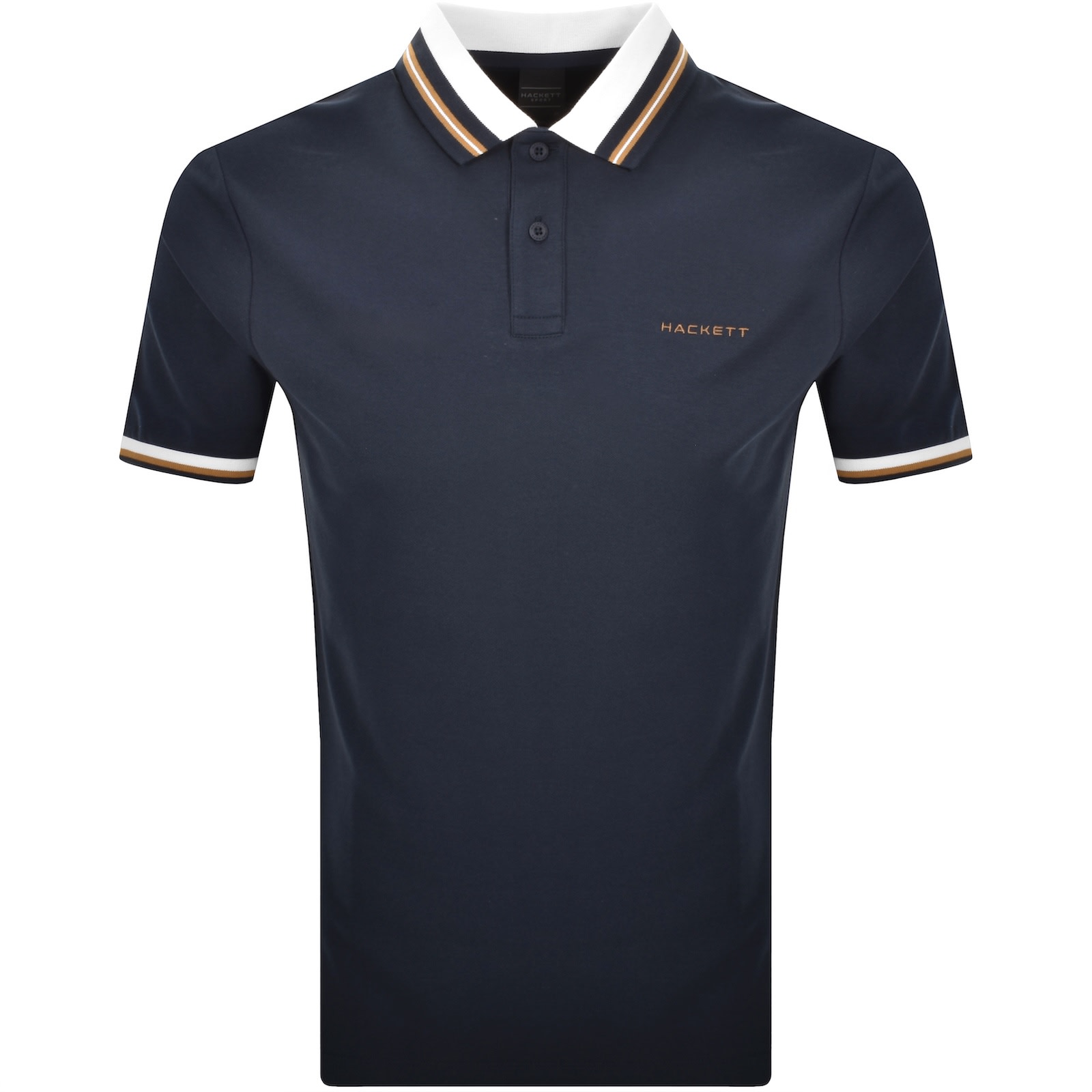 HACKETT HACKETT SPORT RESORT COLLAR POLO NAVY