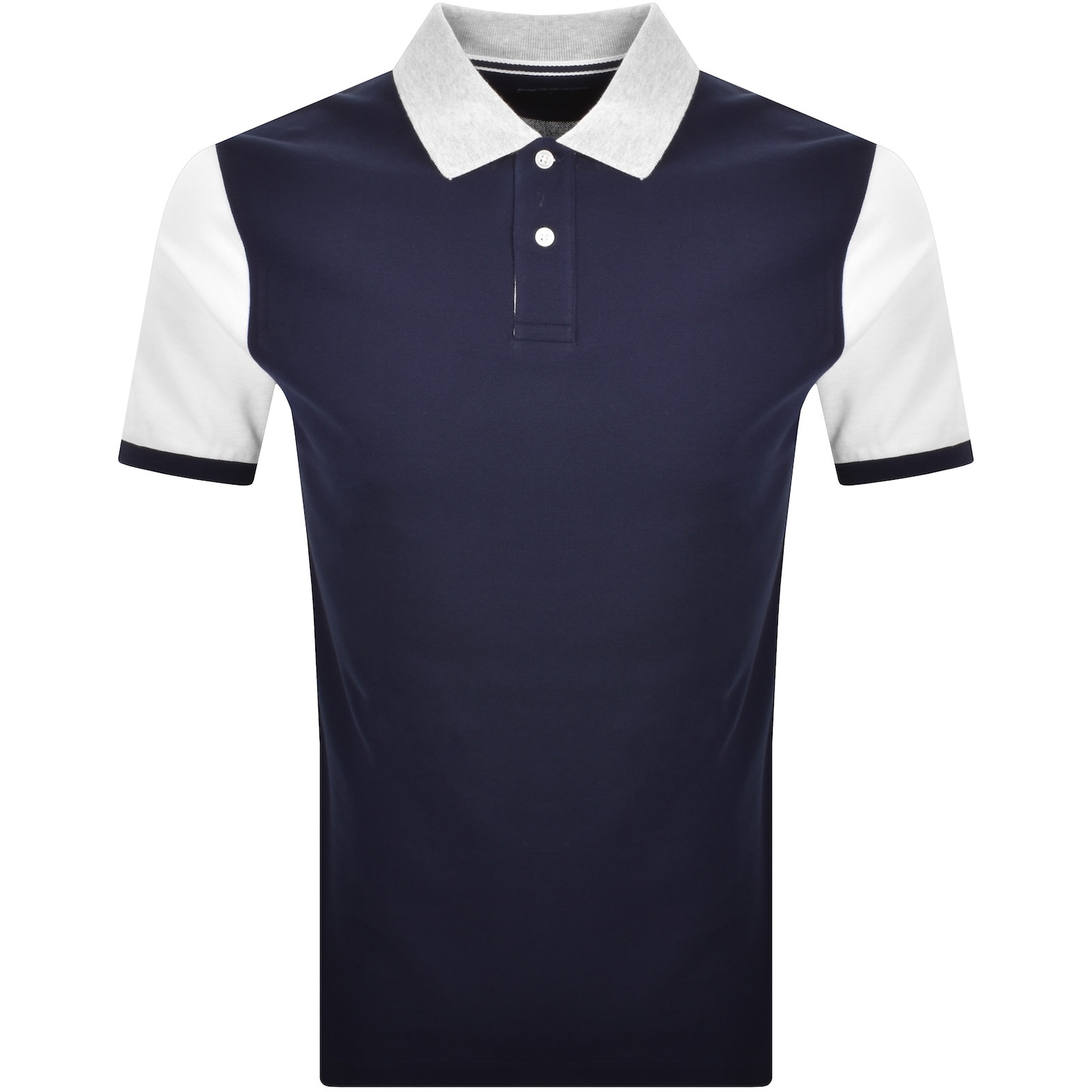 HACKETT HACKETT ESSENTIAL MULTI POLO T SHIRT INK BLUE
