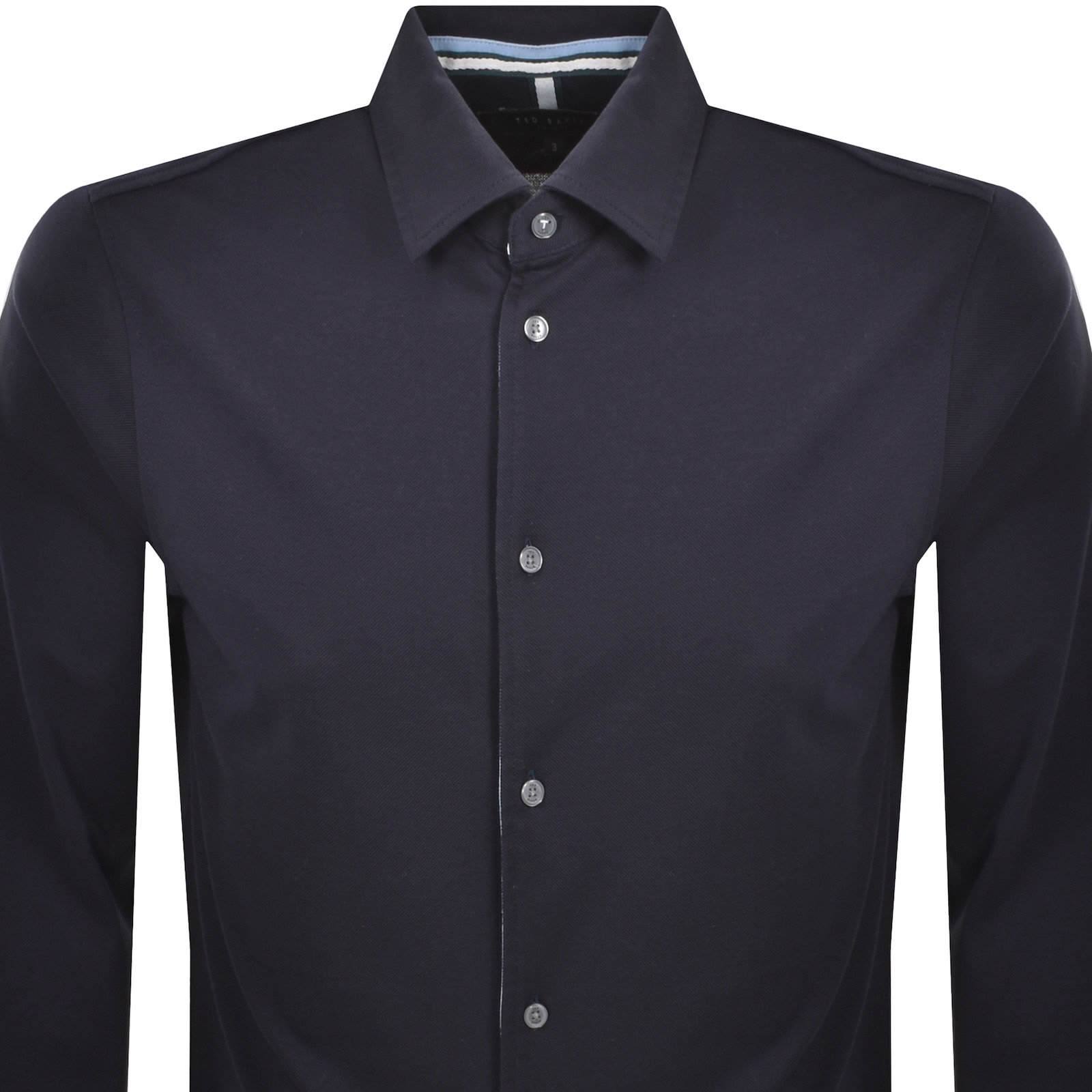 Ted Baker Luckey Long Sleeve Shirt Navy