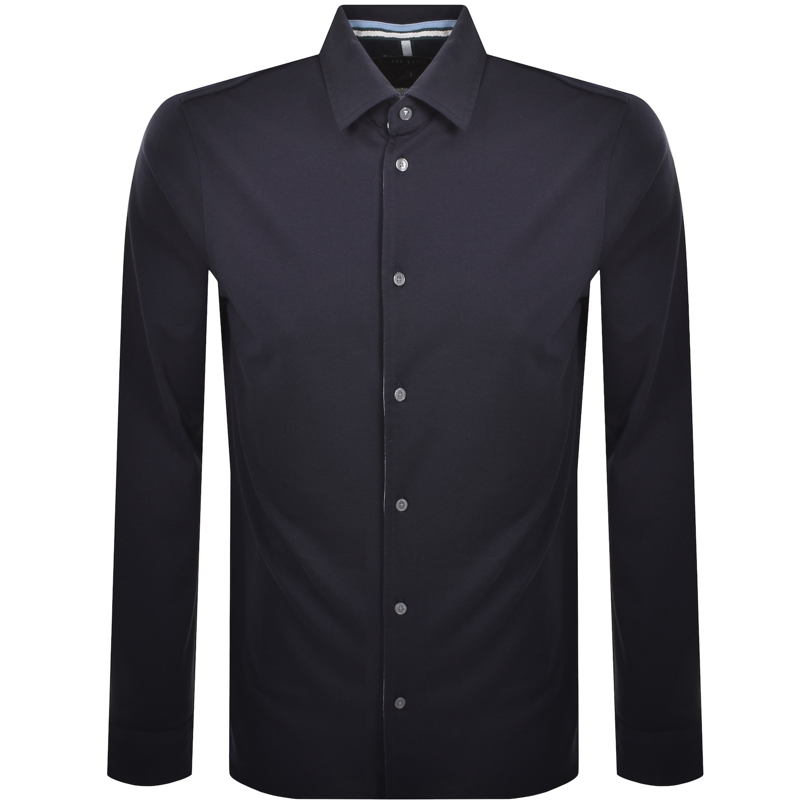 Ted Baker Luckey Long Sleeve Shirt Navy
