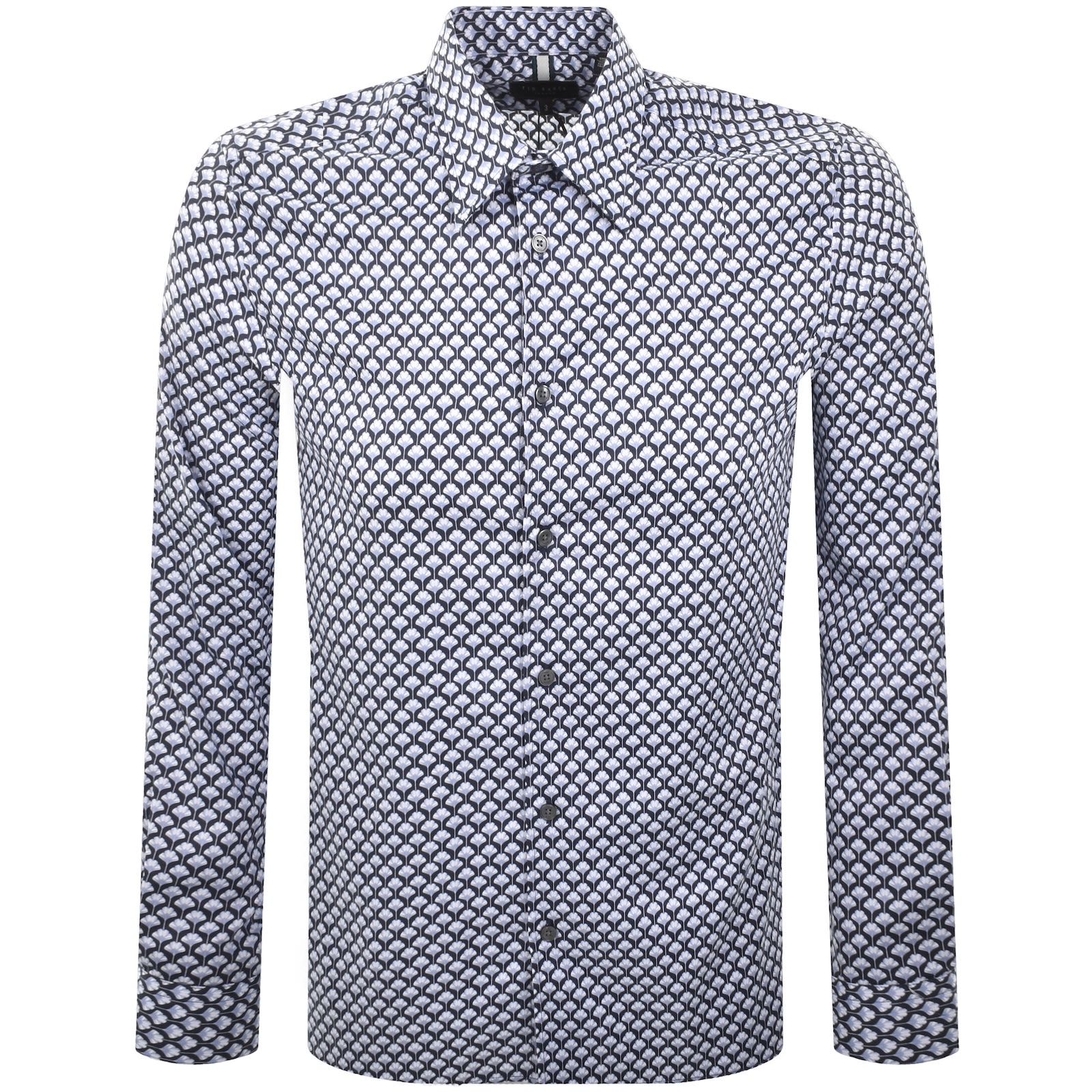 Ted Baker Emmets Long Sleeve Shirt Blue