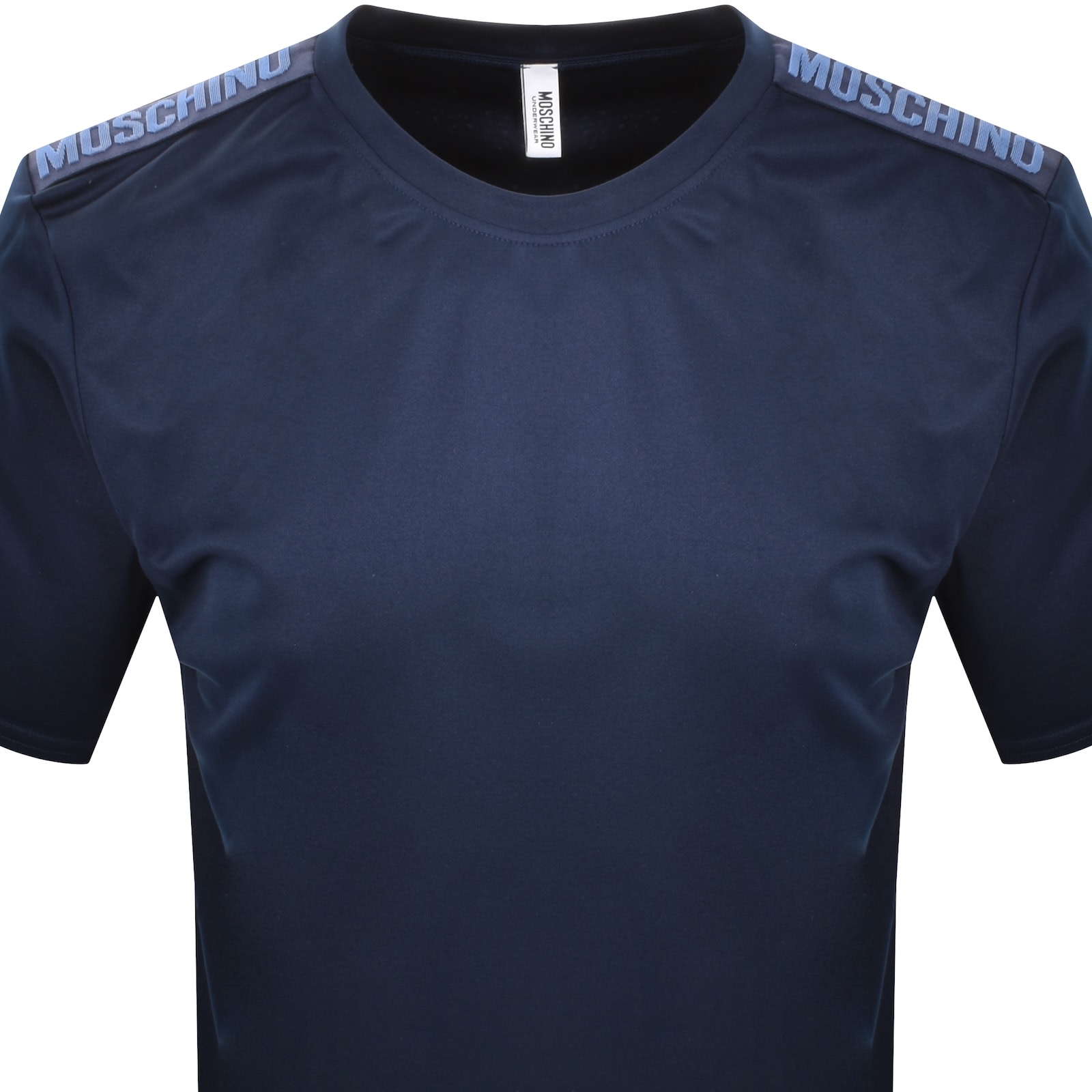 Moschino Logo T Shirt Blue In Blue