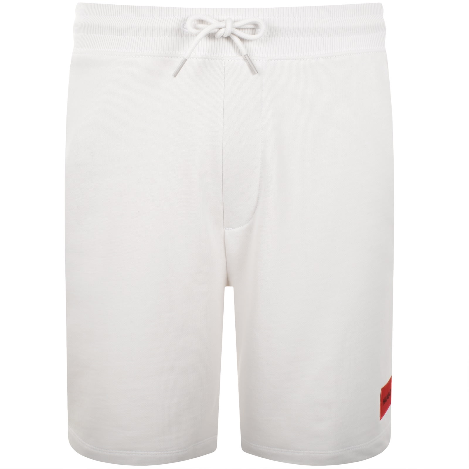 Shop Hugo Boss Hugo Diz222 Shorts Off White