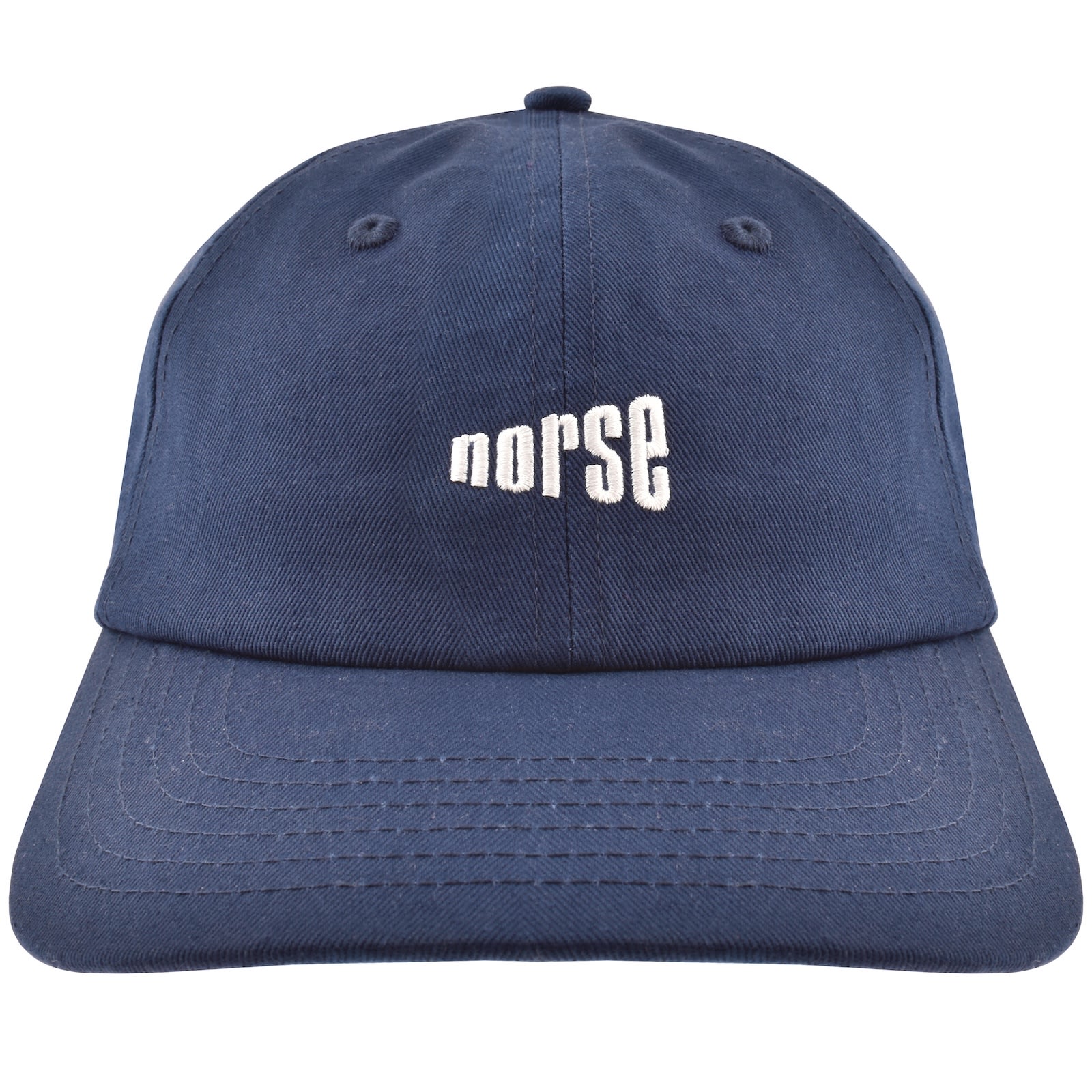 Norse Projects Twill Sports 6 Cap Blue