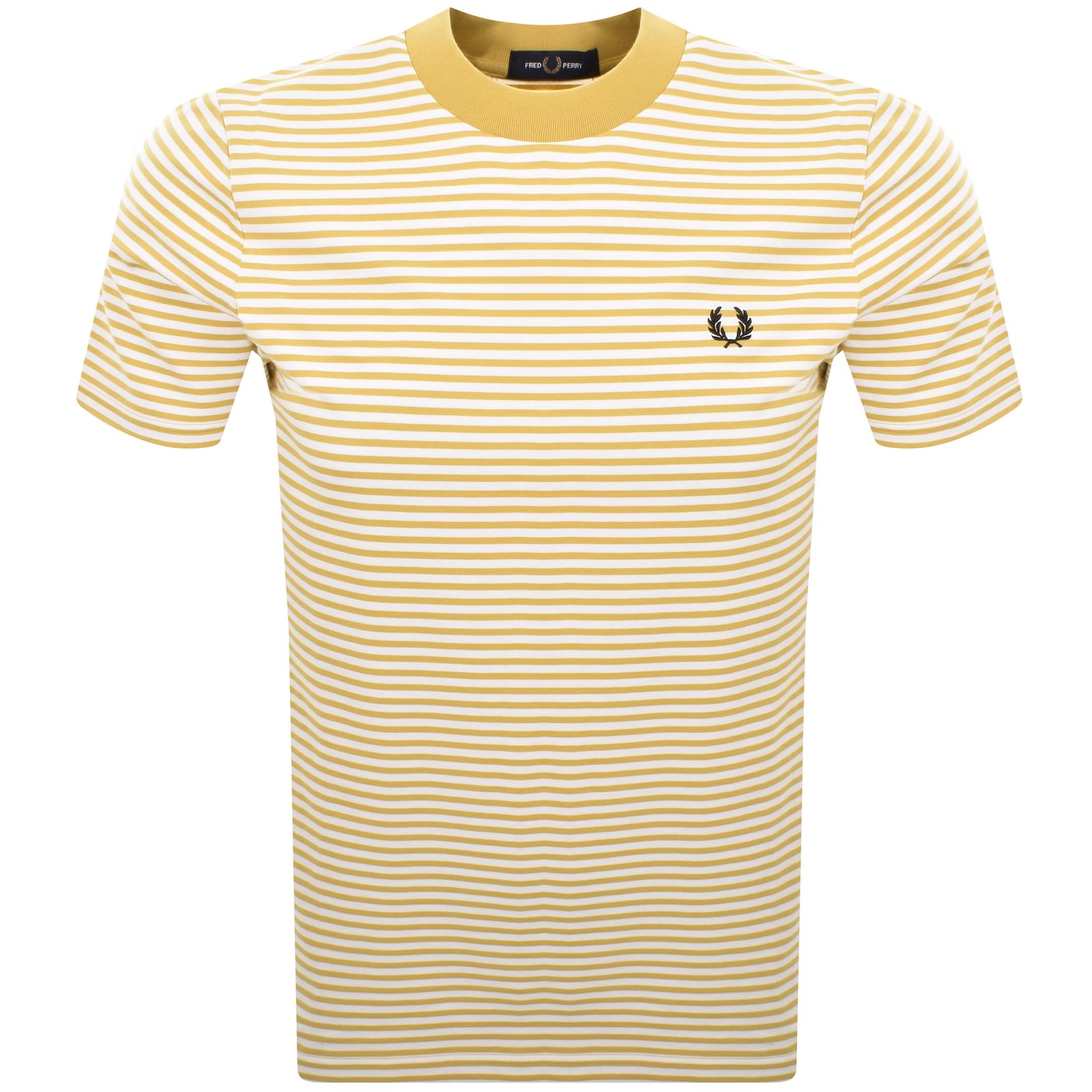 Fred Perry Heavy Weight Logo Striped T-shirt