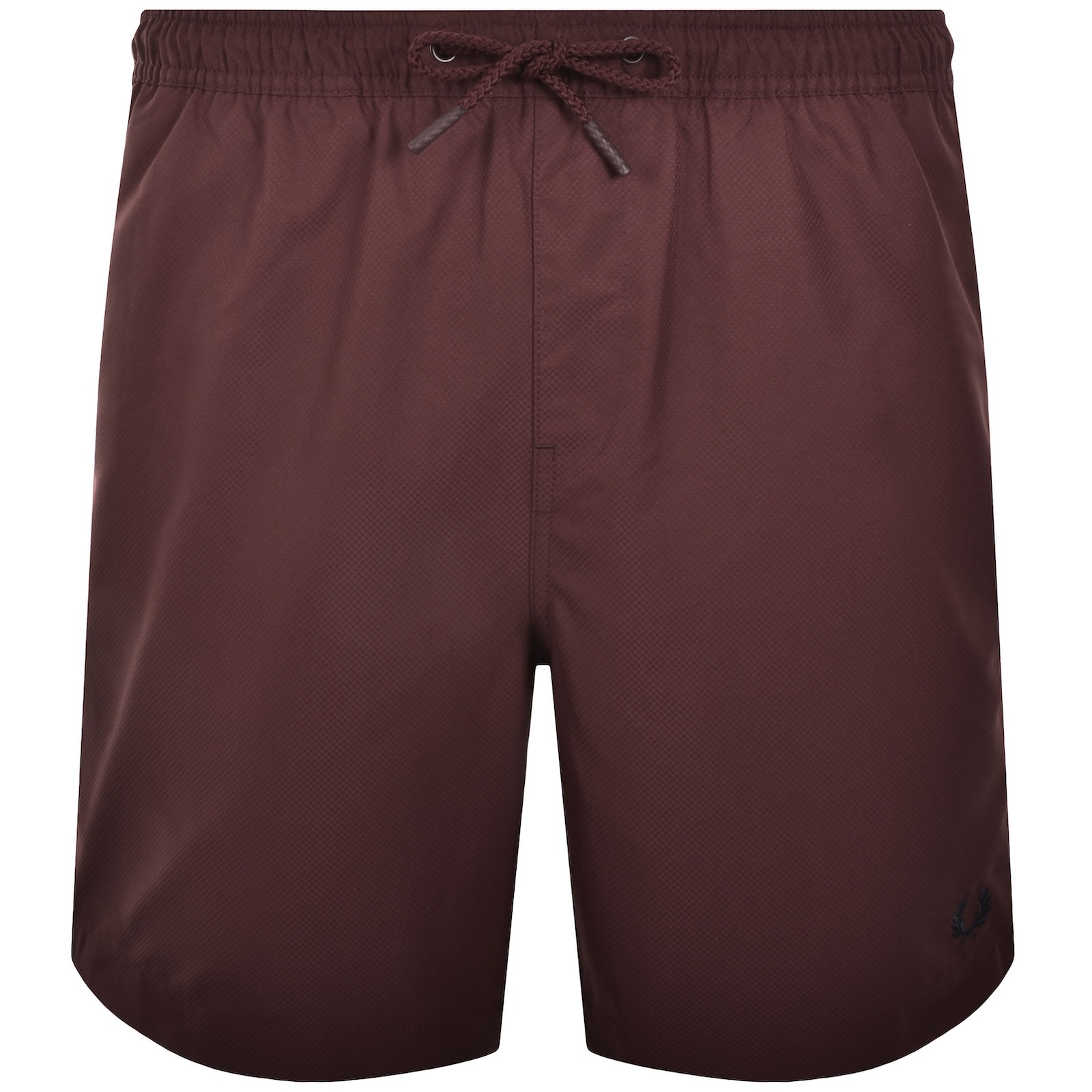 Fred Perry Classic Swim Shorts Oxblood In Brown