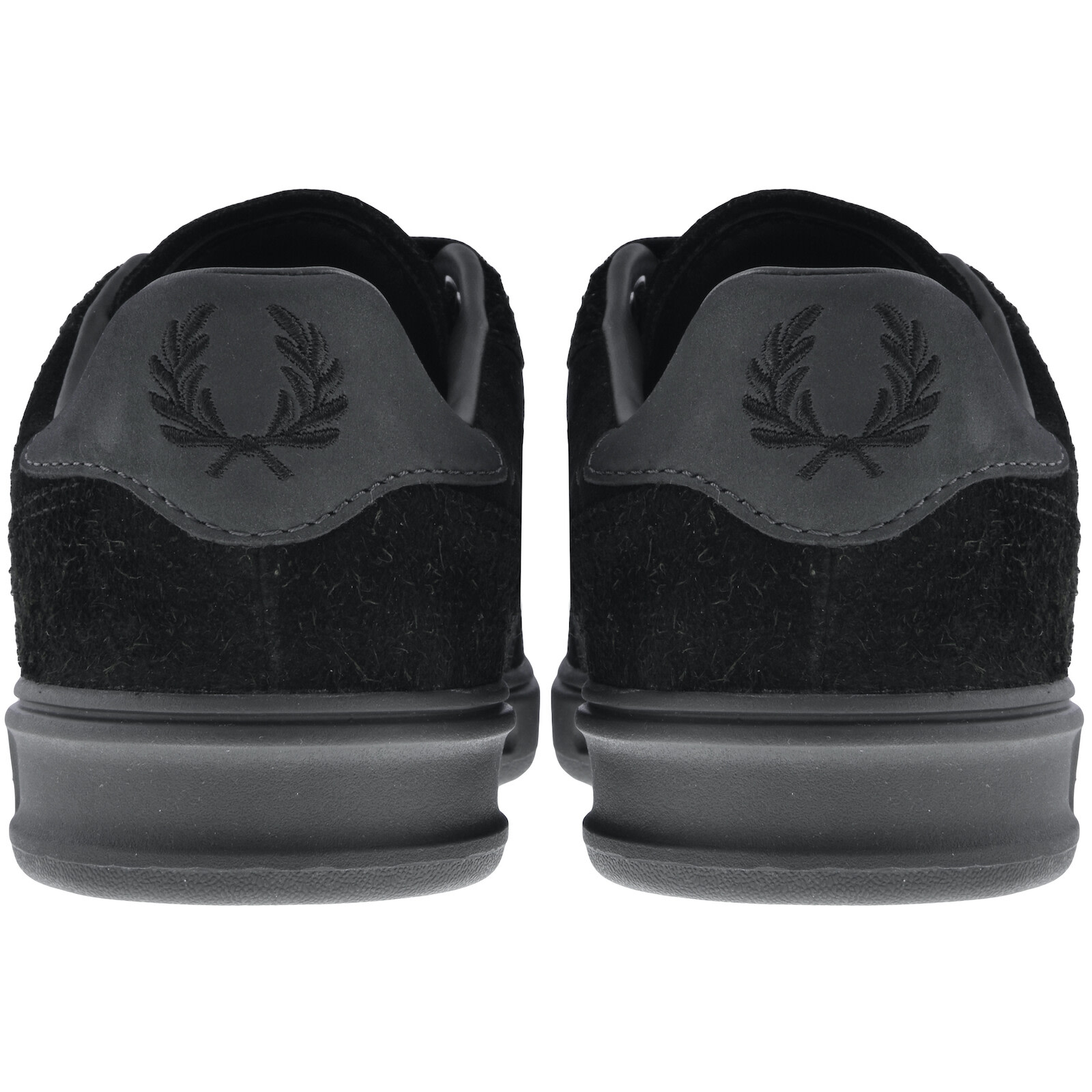 Fred Perry B4 Suede Trainers Black