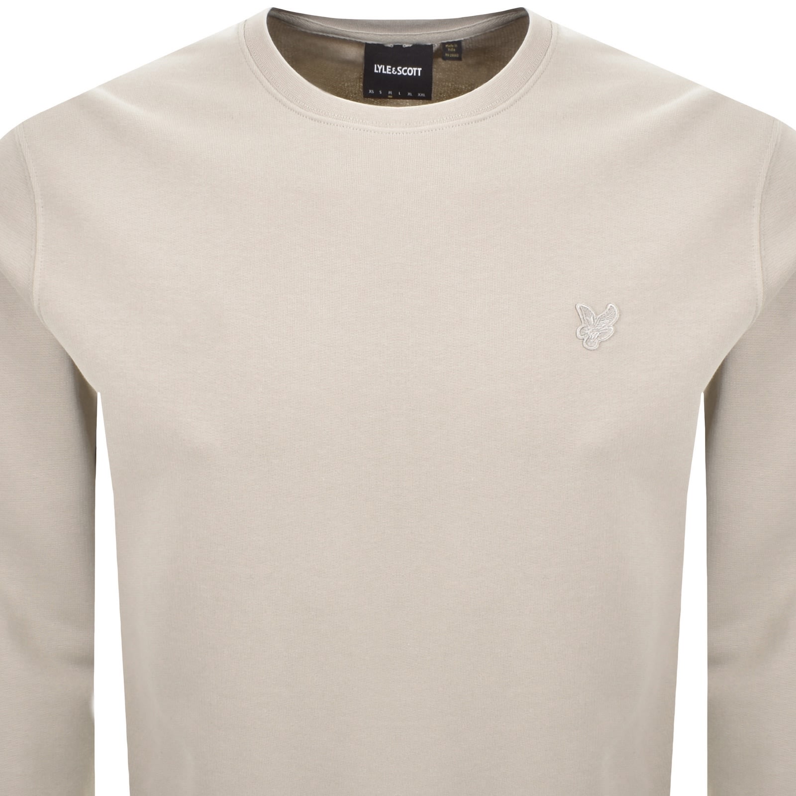 Lyle & Scott Lyle And Scott Crew Neck Sweatshirt Grey In Nude