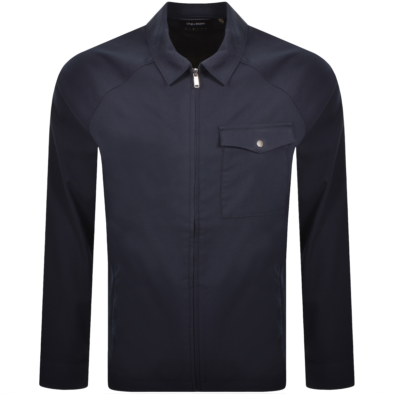 Lyle & Scott Lyle And Scott Tailored Overshirt Navy
