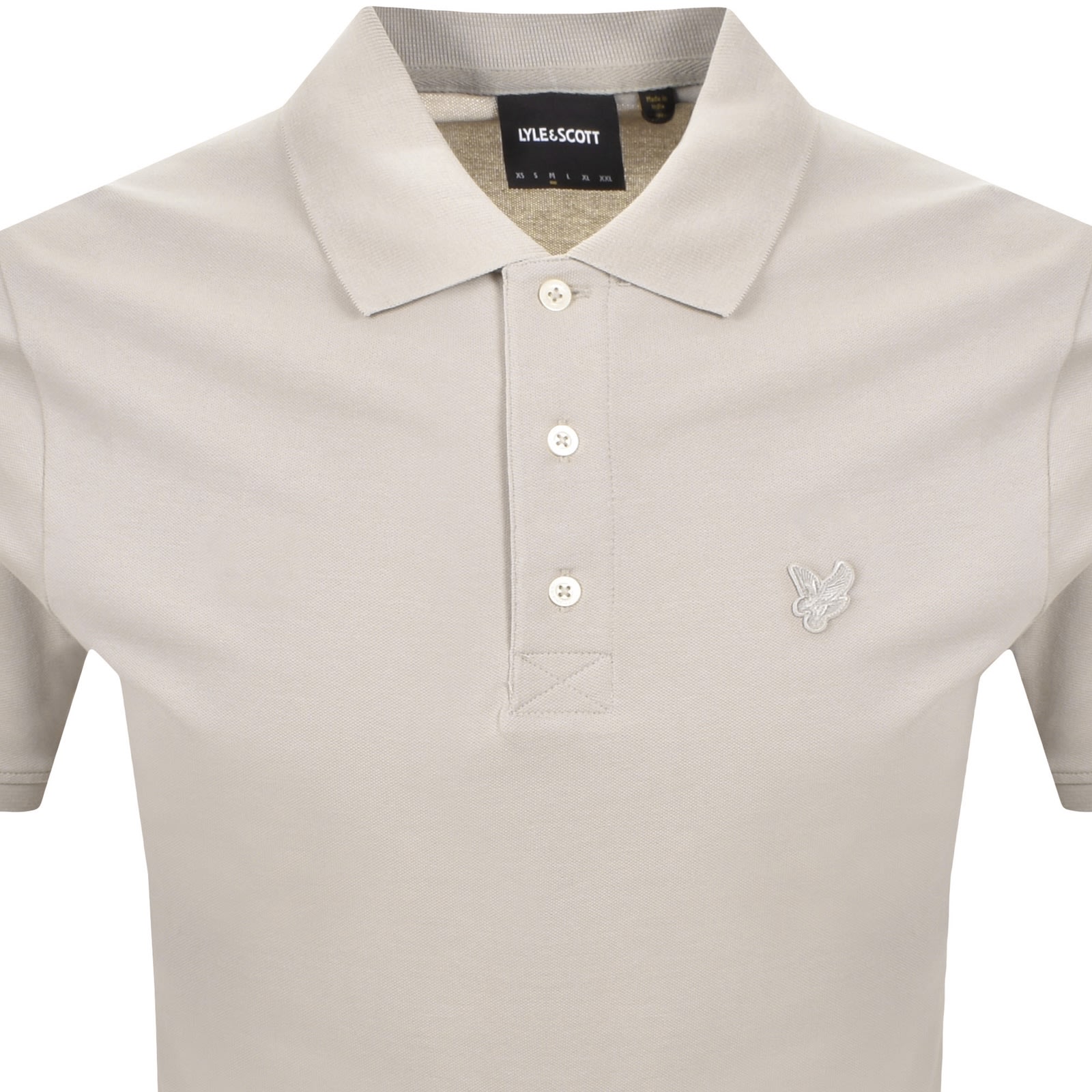 Lyle & Scott Lyle And Scott Superfine Polo T Shirt Grey In Neutral