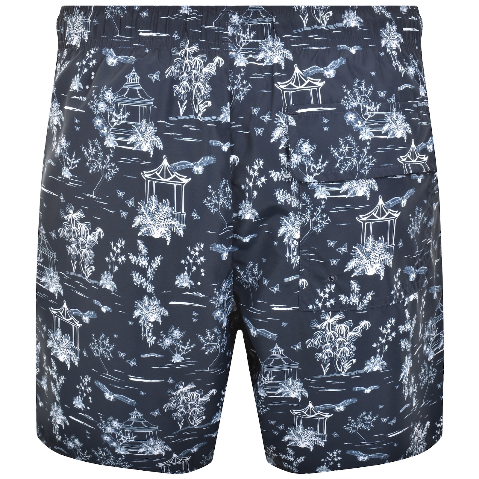 Lyle & Scott Lyle And Scott Garden Swim Shorts Navy In Blue