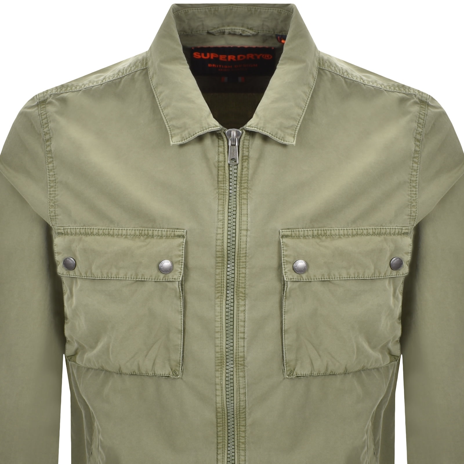 Superdry Essential Jacket Khaki In Green