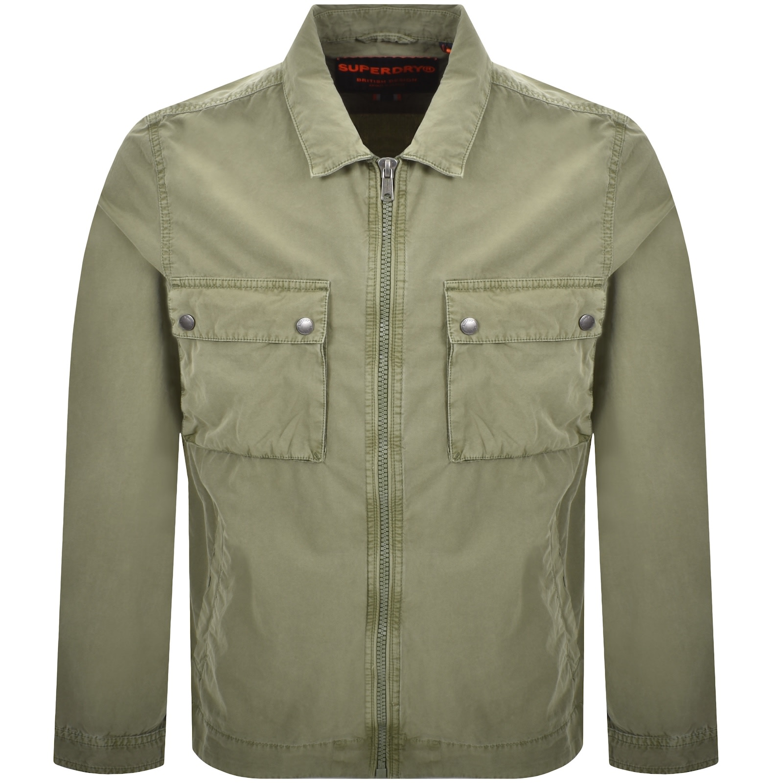 Superdry Essential Jacket Khaki In Green