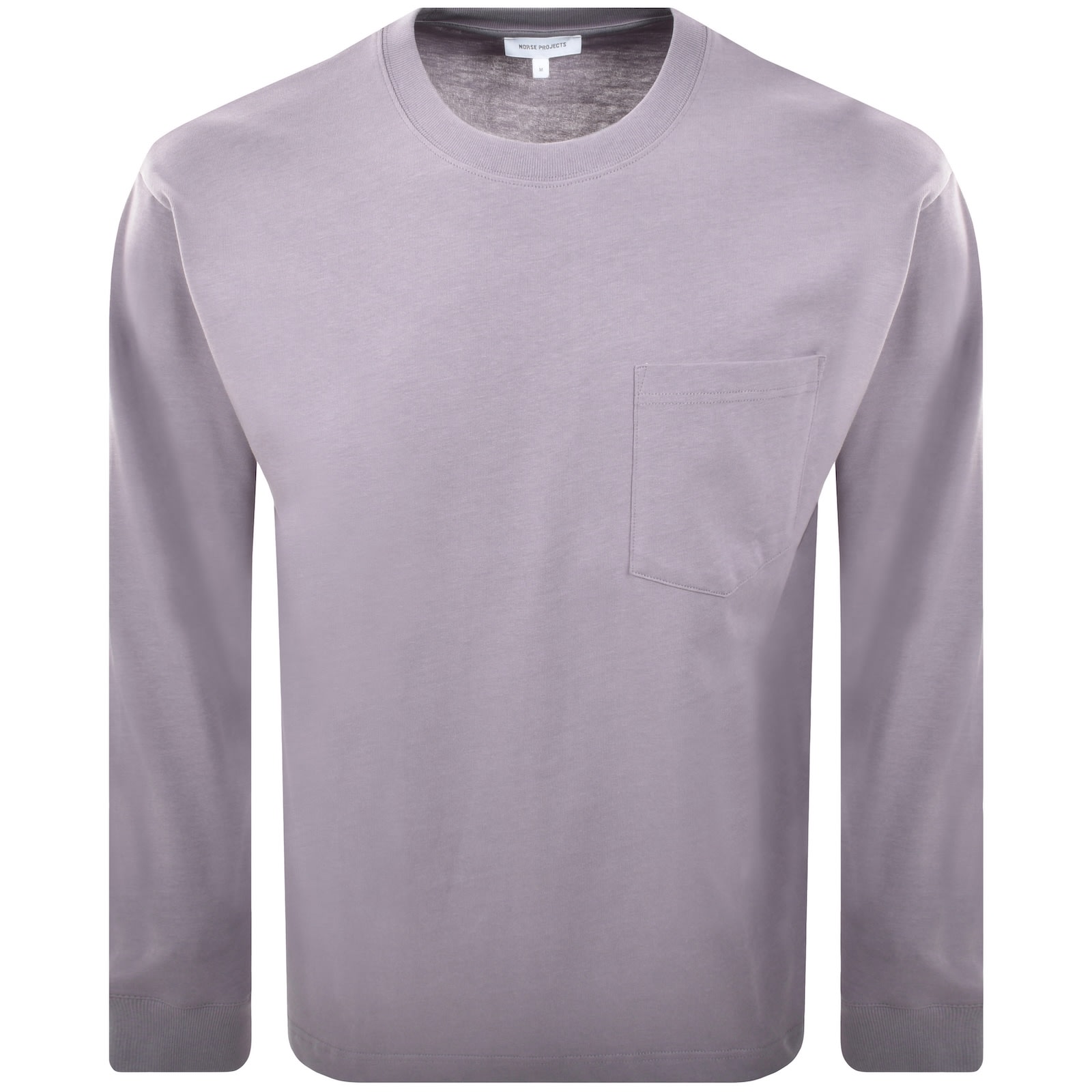 Norse Projects Loose Fit T Shirt Crocus Purple