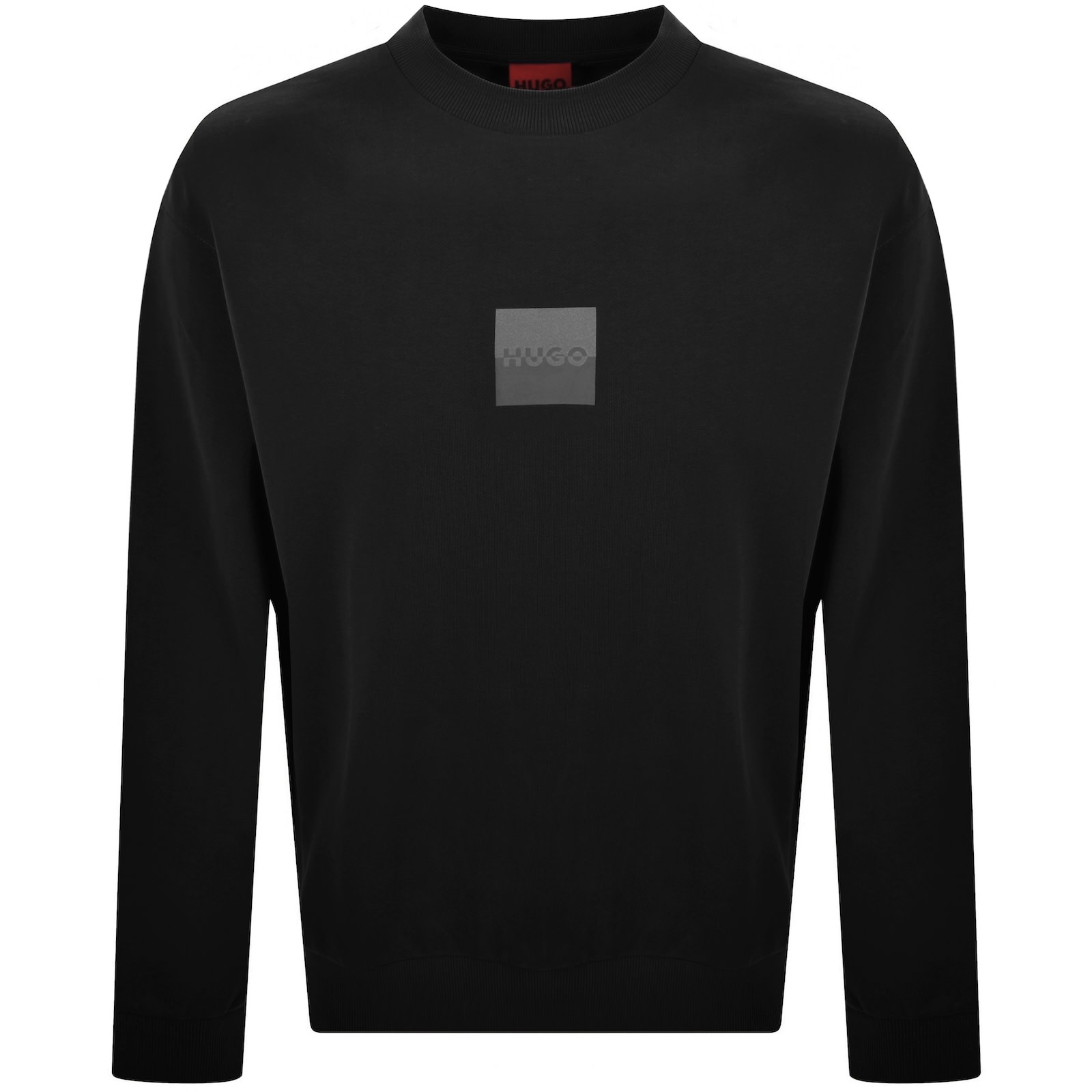 HUGO BOSS HUGO DUSPLITED SWEATSHIRT BLACK