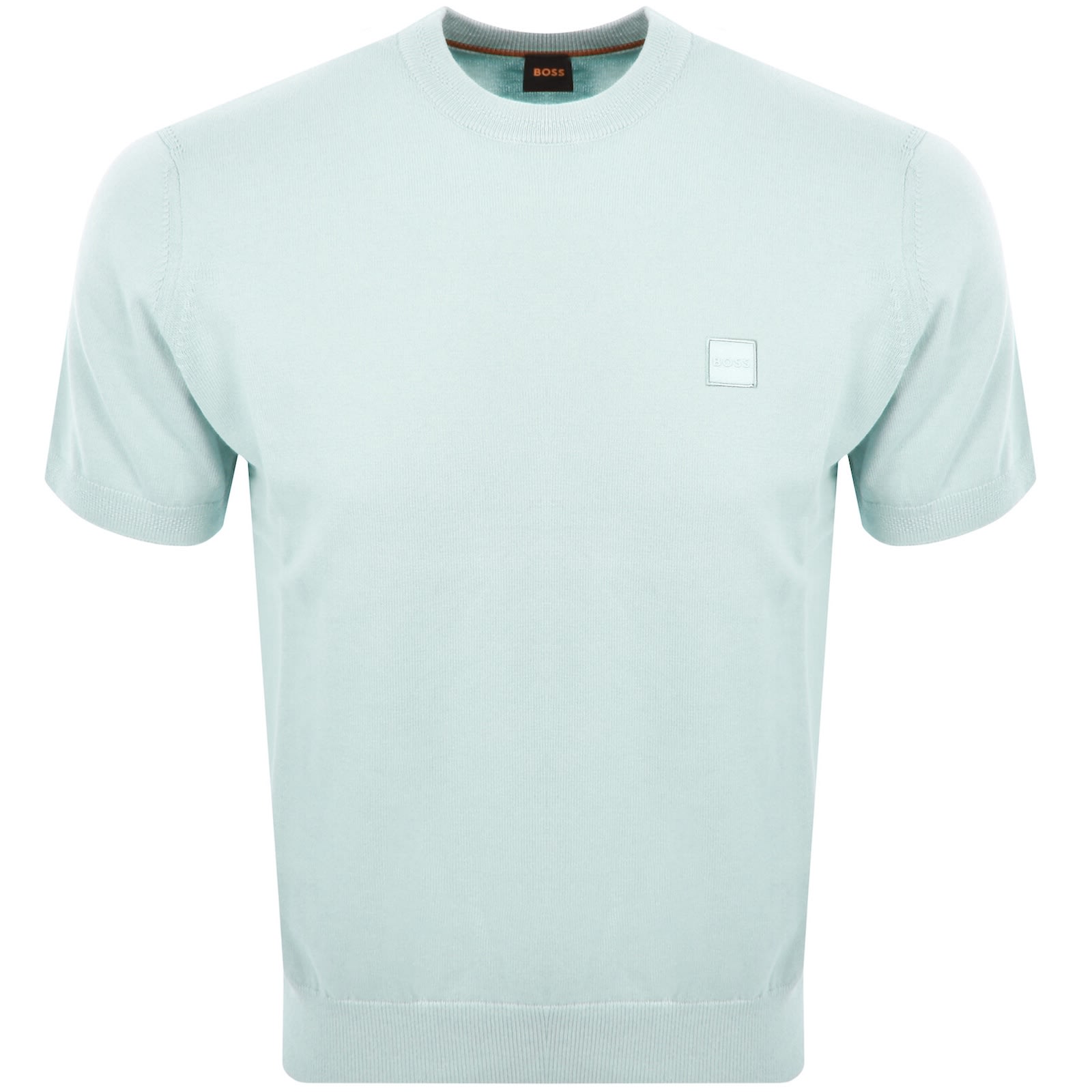 Boss Casual Boss Kanache Knit T Shirt Blue