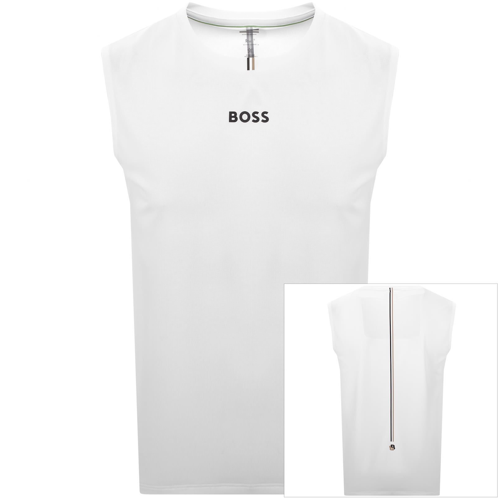 Shop Boss Athleisure Boss Tank Toc Vest White