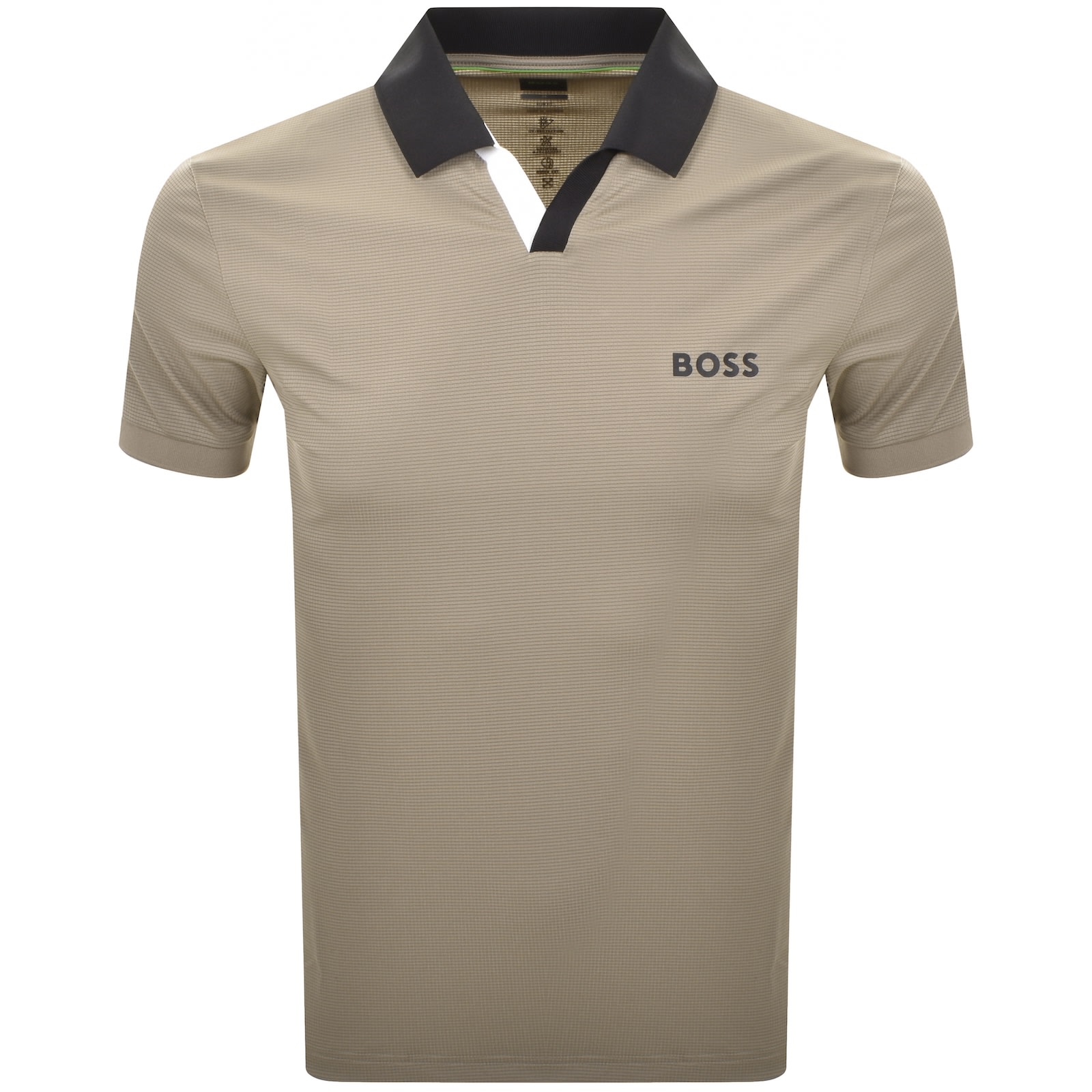 Boss Athleisure Boss Palle Toc Polo T Shirt Brwon In Orange
