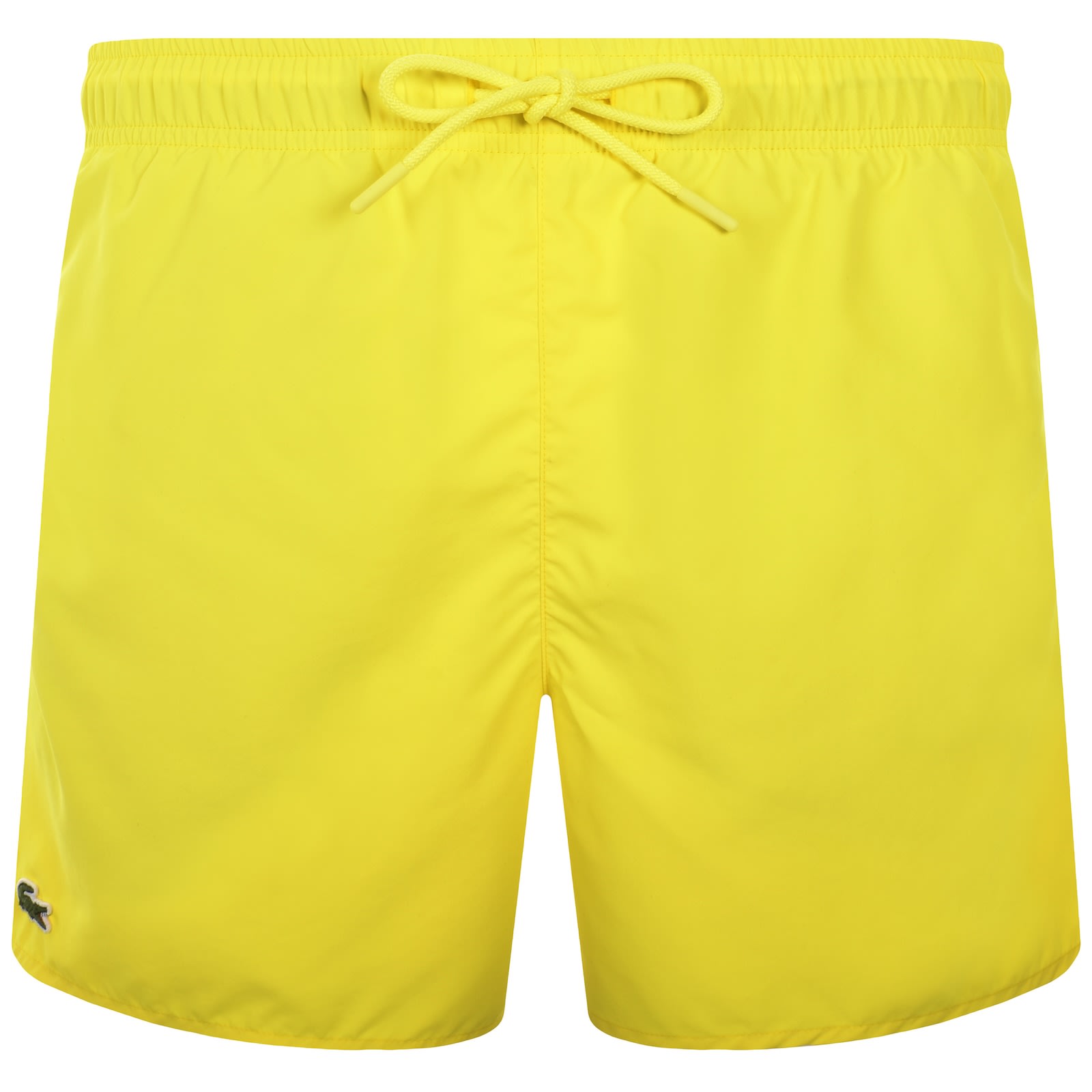 Lacoste Core Essentials Swim Shorts Yellow In Yellow