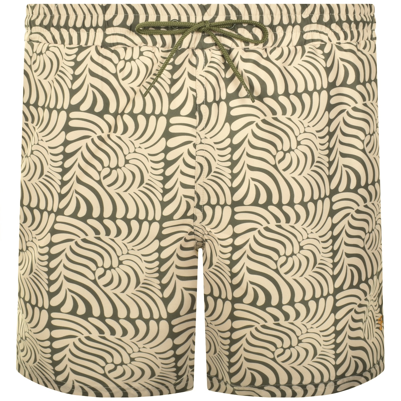 Farah Vintage Farah Colbert Floral Fern Swim Shorts Green