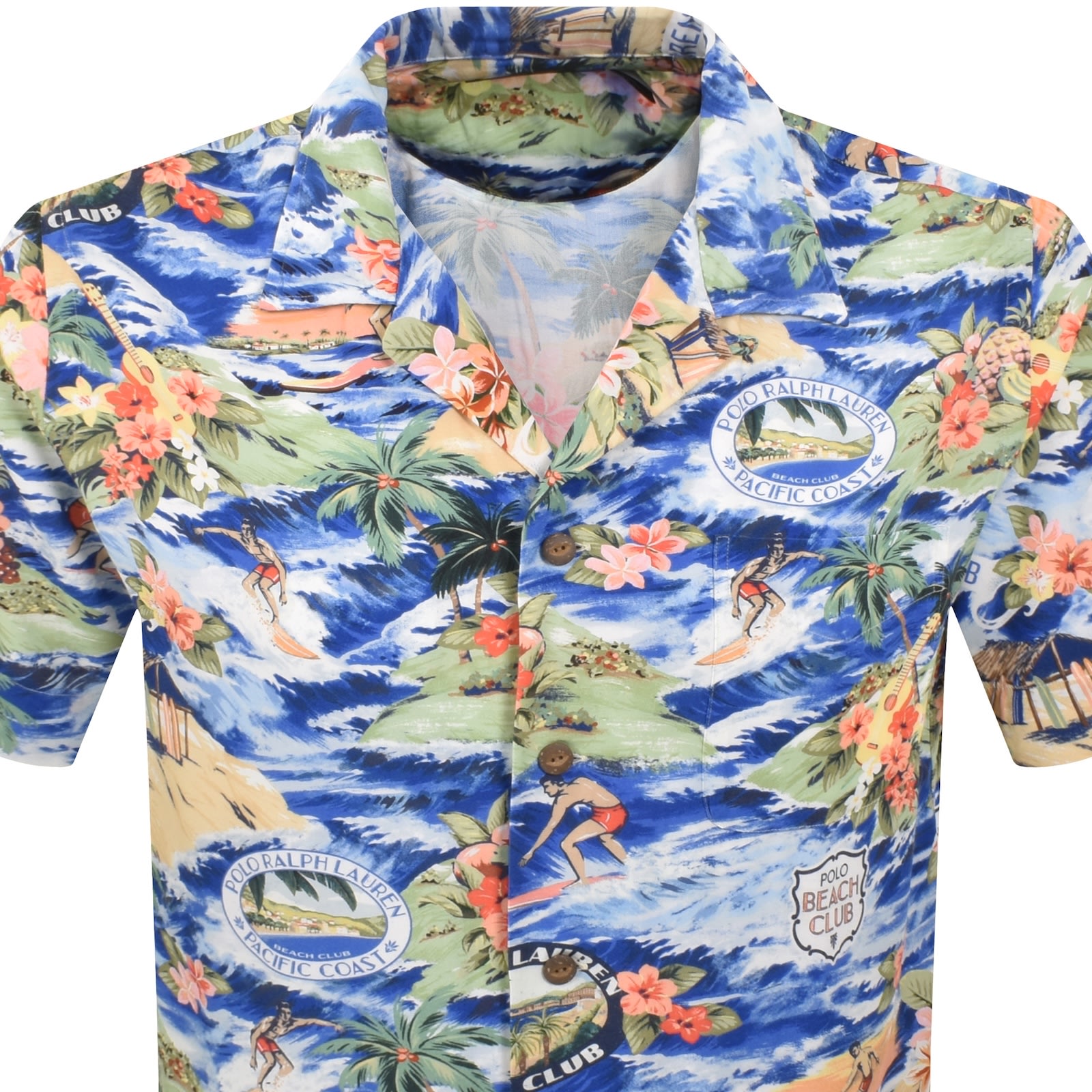 Ralph Lauren Short Sleeve Shirt In Multi
