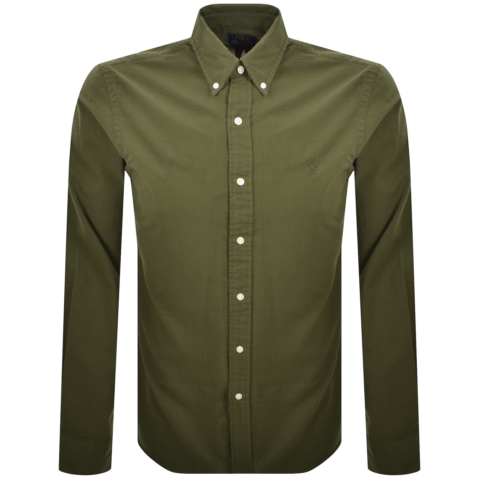 Ralph Lauren Long Sleeve Shirt Green In Green
