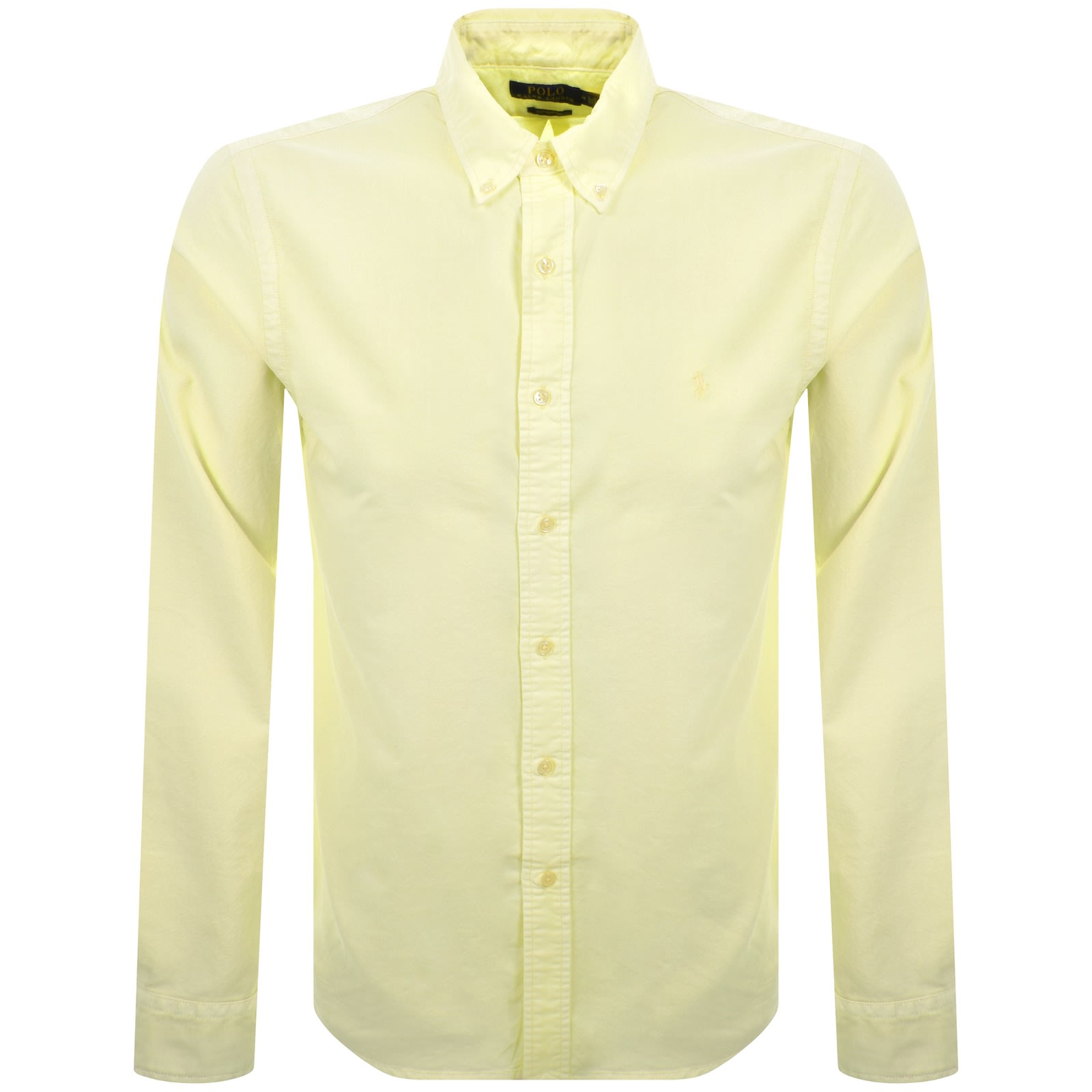 Ralph Lauren Long Sleeve Shirt Yellow In Yellow