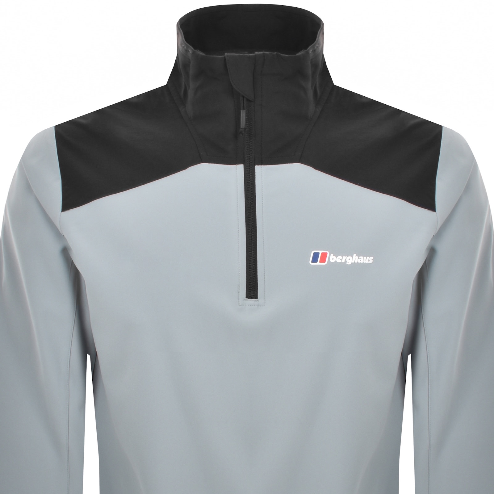 Berghaus Terrain Trek Half Zip Jacket Black In Black