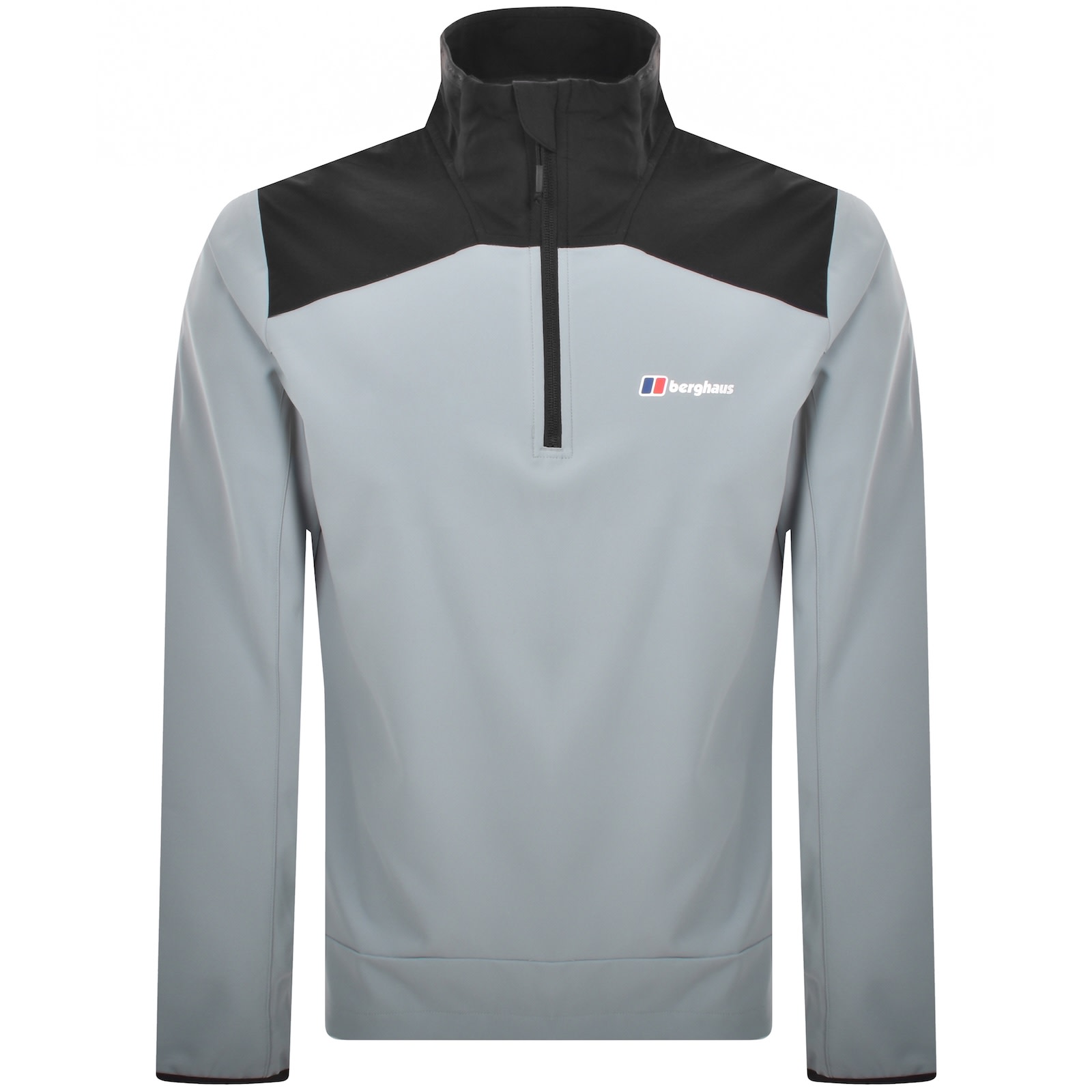 Berghaus Terrain Trek Half Zip Jacket Black In Black