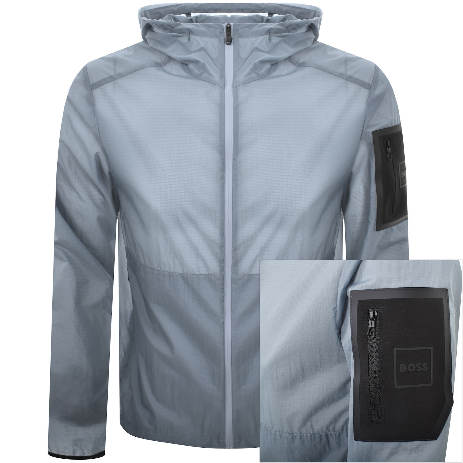 BOSS ATHLEISURE BOSS J AIRYNIX JACKET GREY