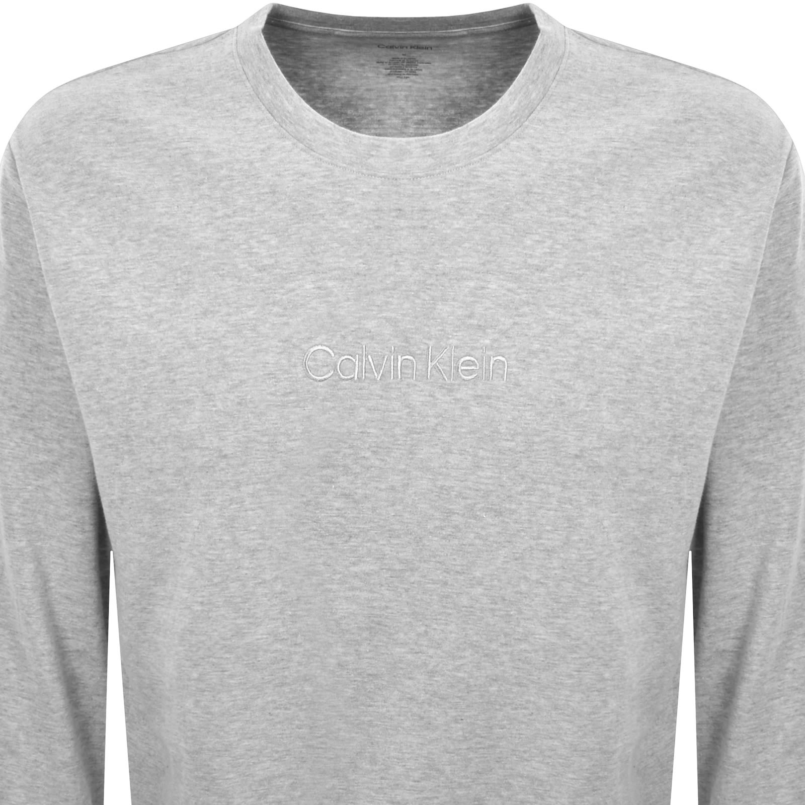 Shop Calvin Klein Lounge Sweatshirt Grey