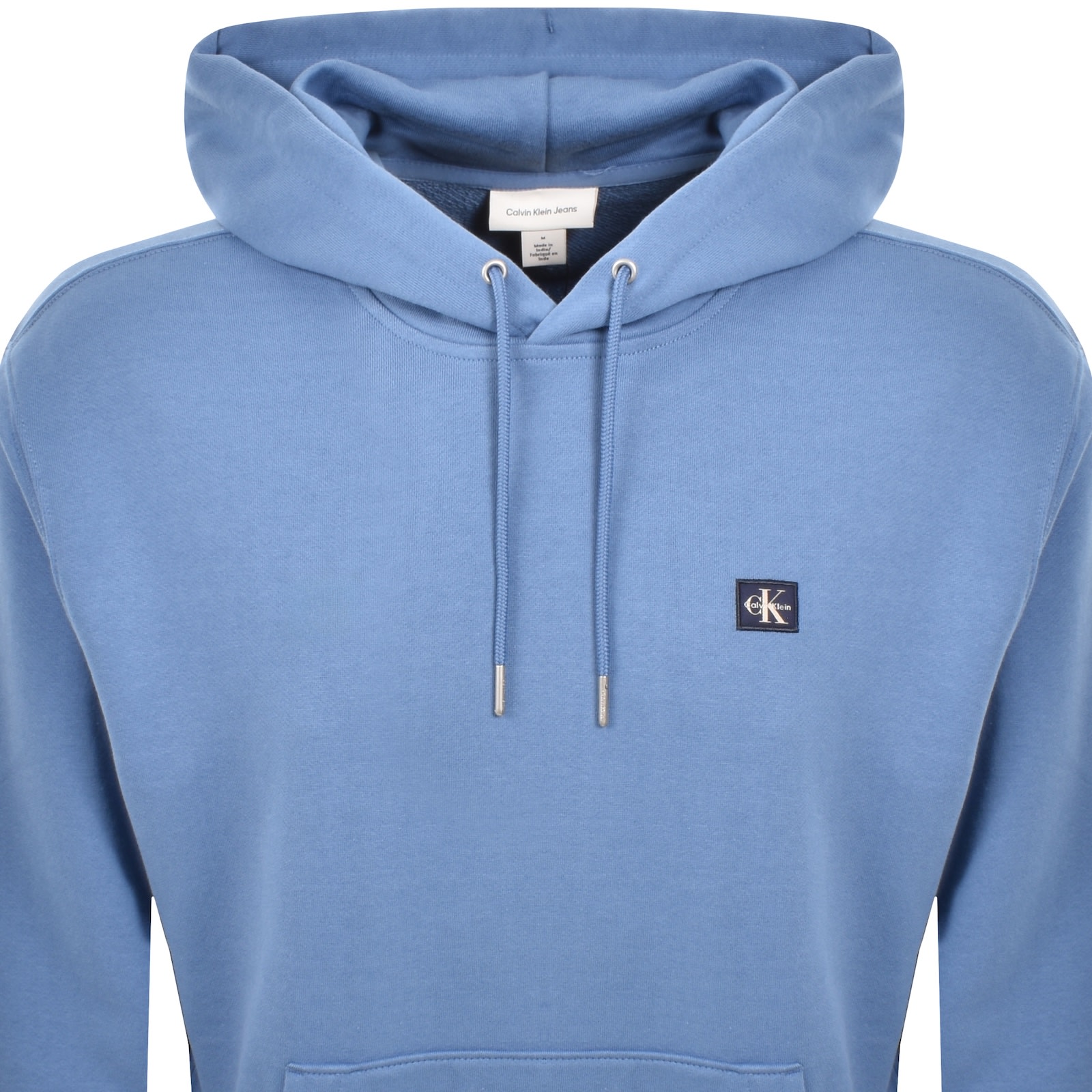 Calvin Klein Jeans Terry Hoodie Blue In Blue